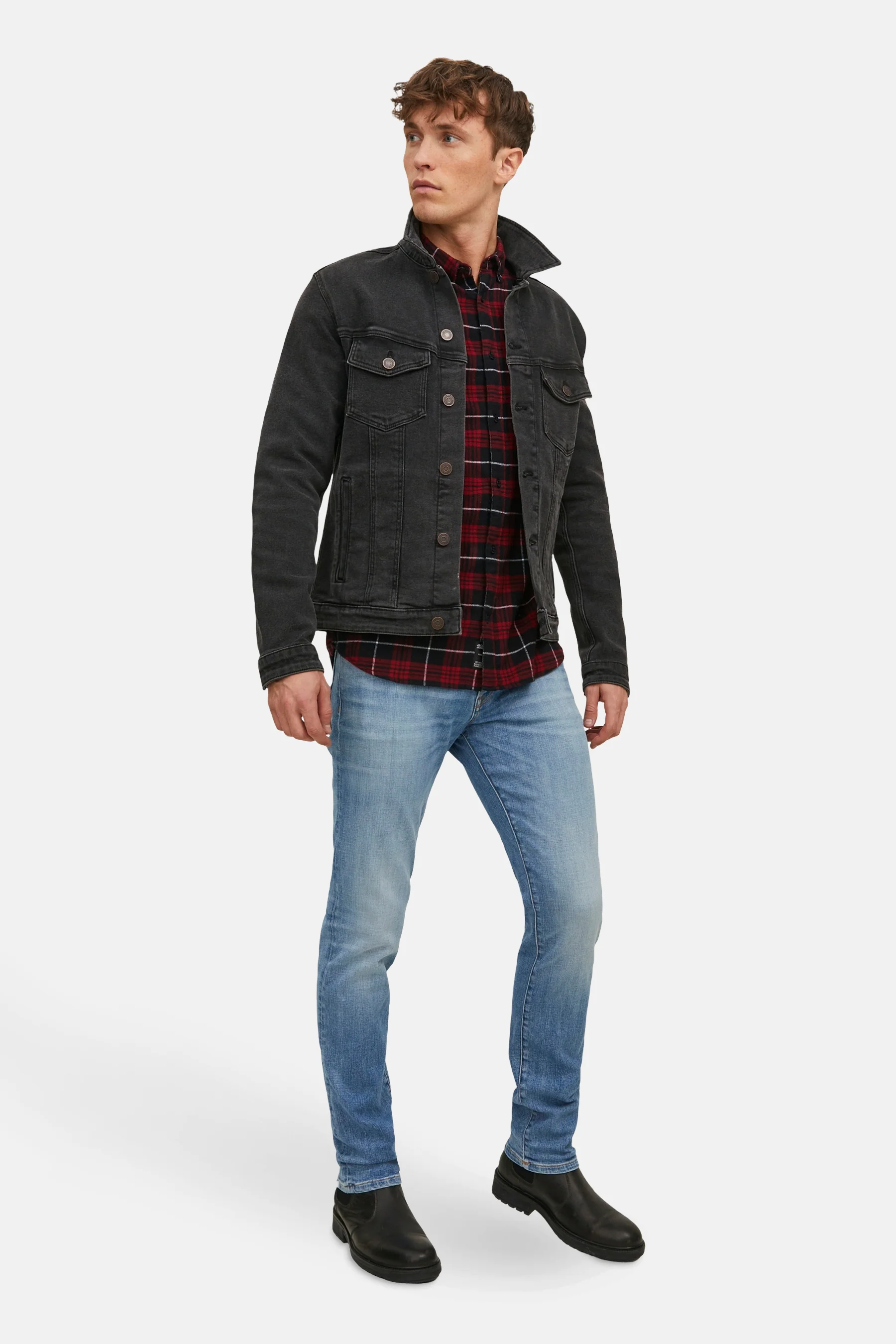 Jeans slim light blue denim - JACK & JONES JEANS INTELLIGENCE - Image 2