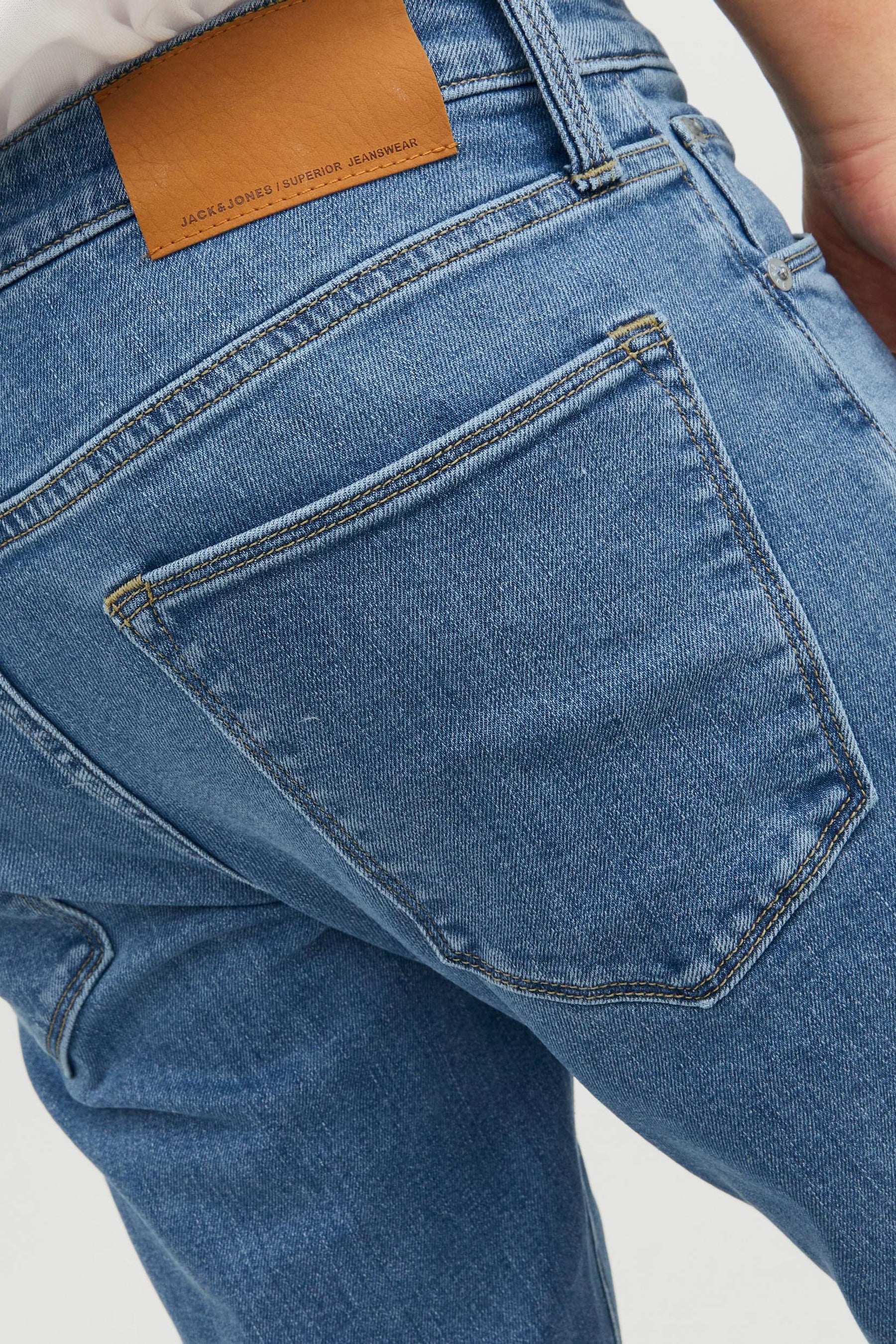 Slim jeans - mid blue denim - Image 4