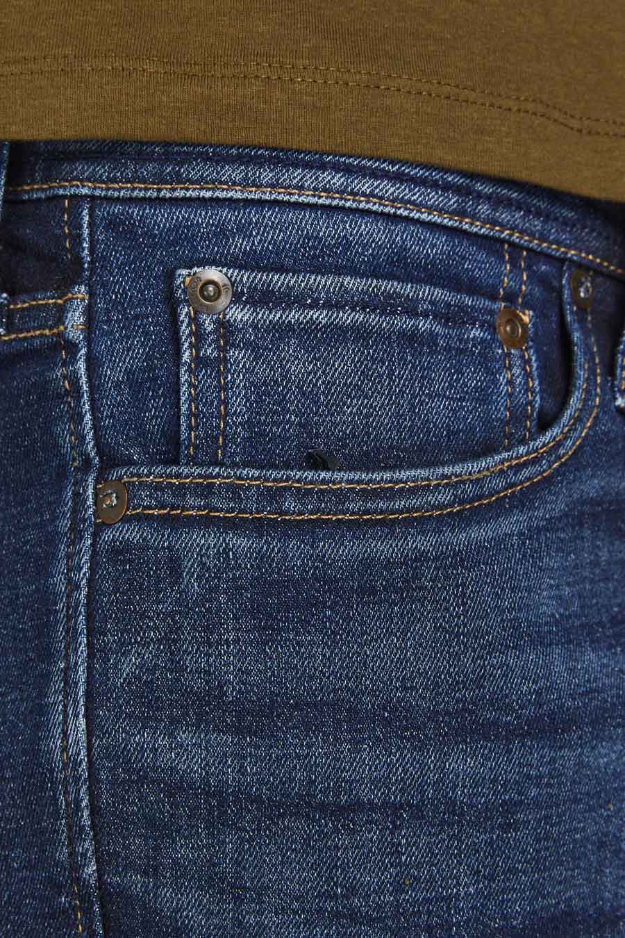 Straight jeans - dark blue denim - Image 5