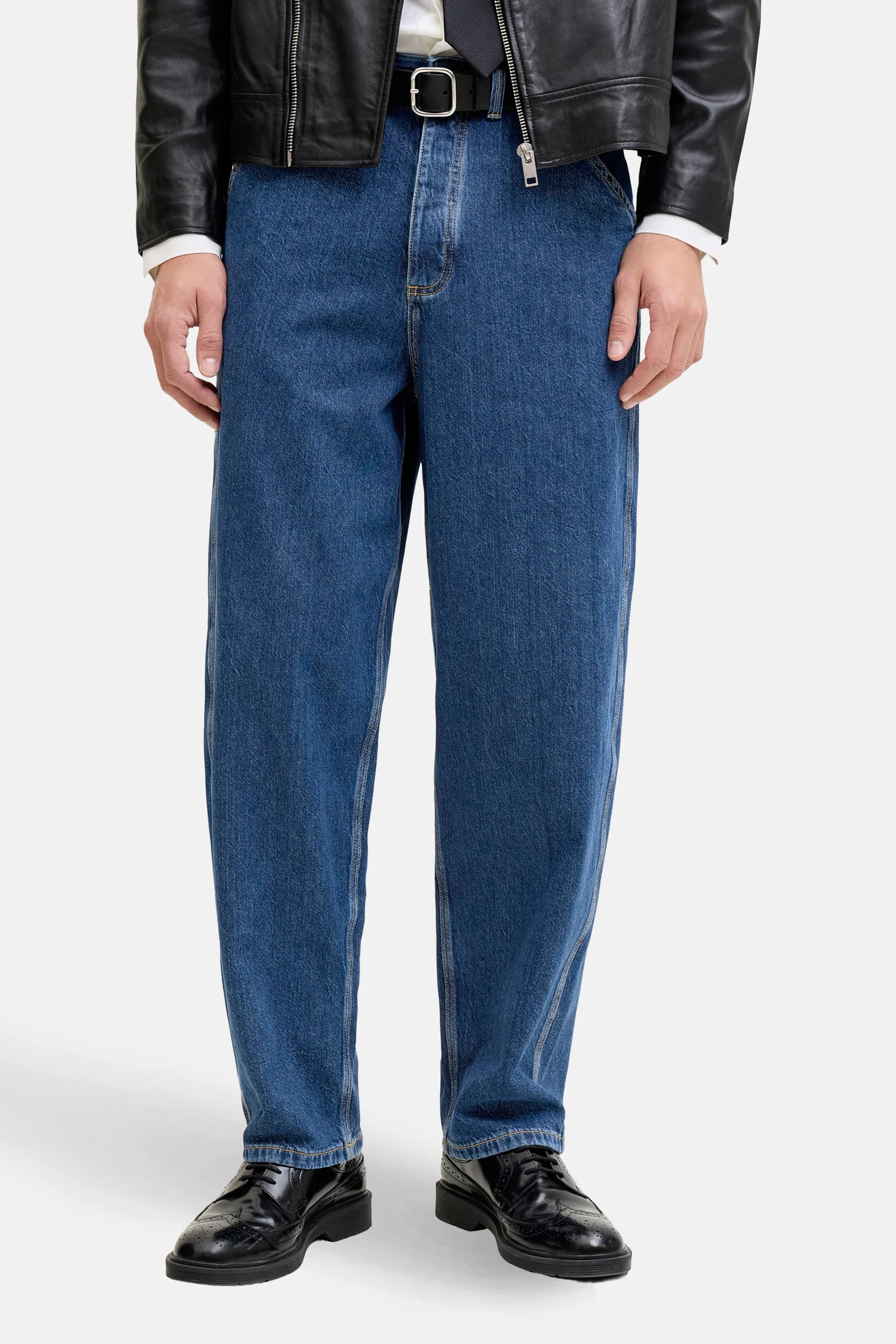 Jeans straight dark blue denim - JACK & JONES JEANS INTELLIGENCE