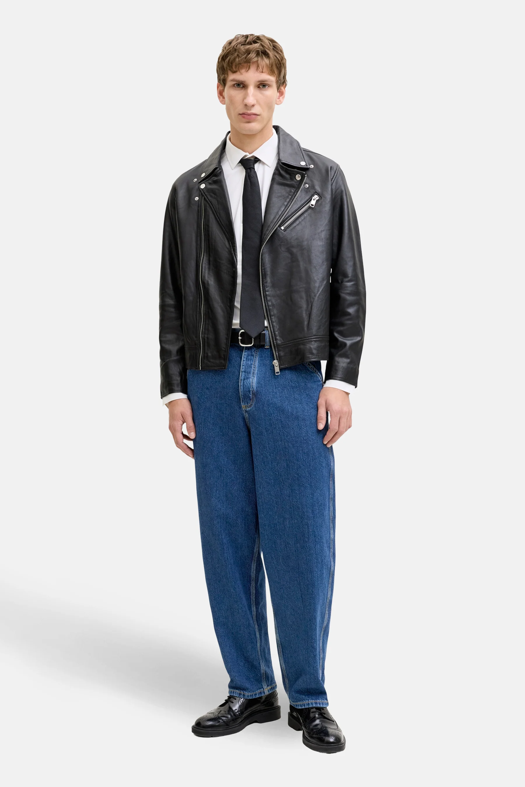 Jeans straight dark blue denim - JACK & JONES JEANS INTELLIGENCE - Image 2