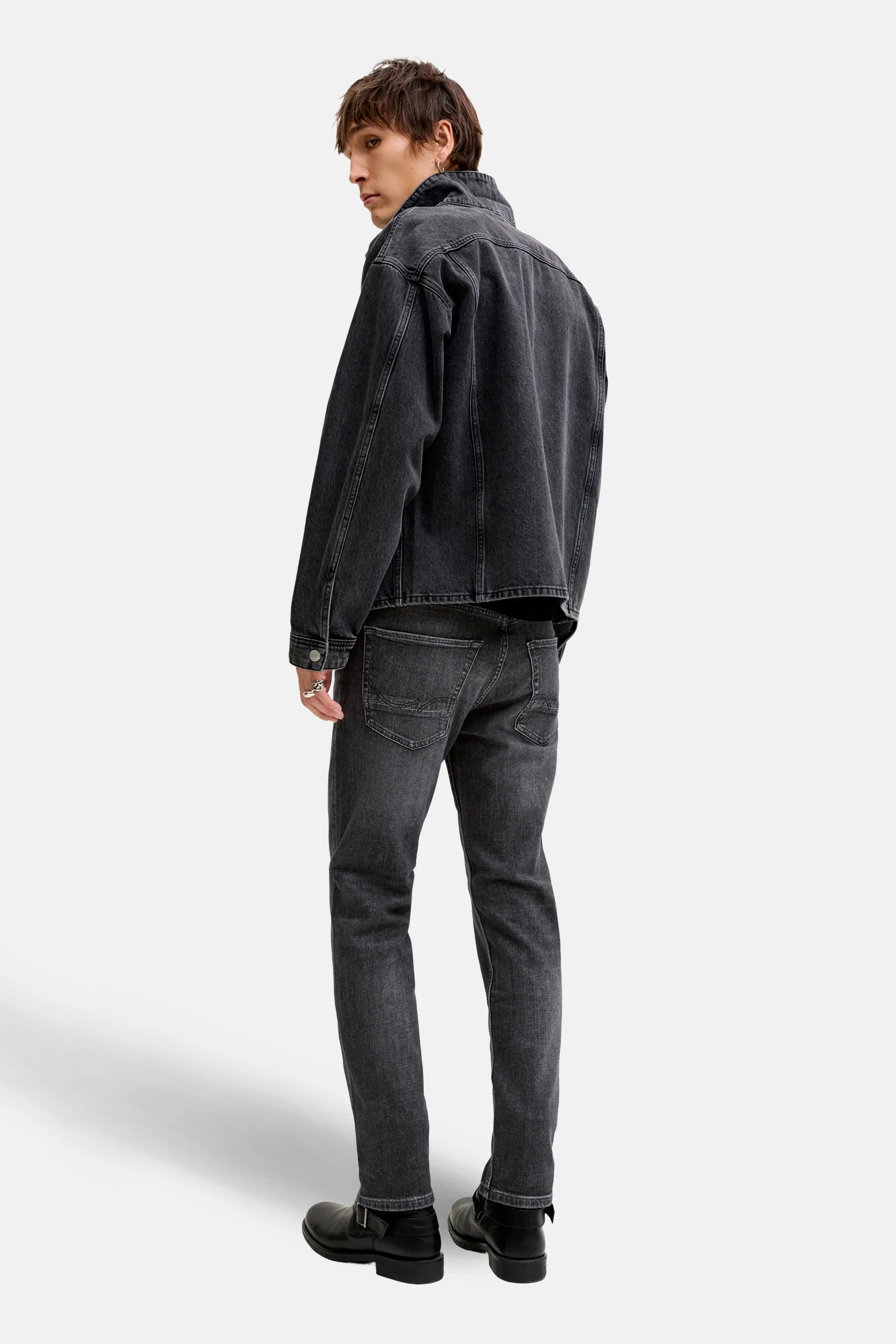 CLARK - dark grey denim - Image 3