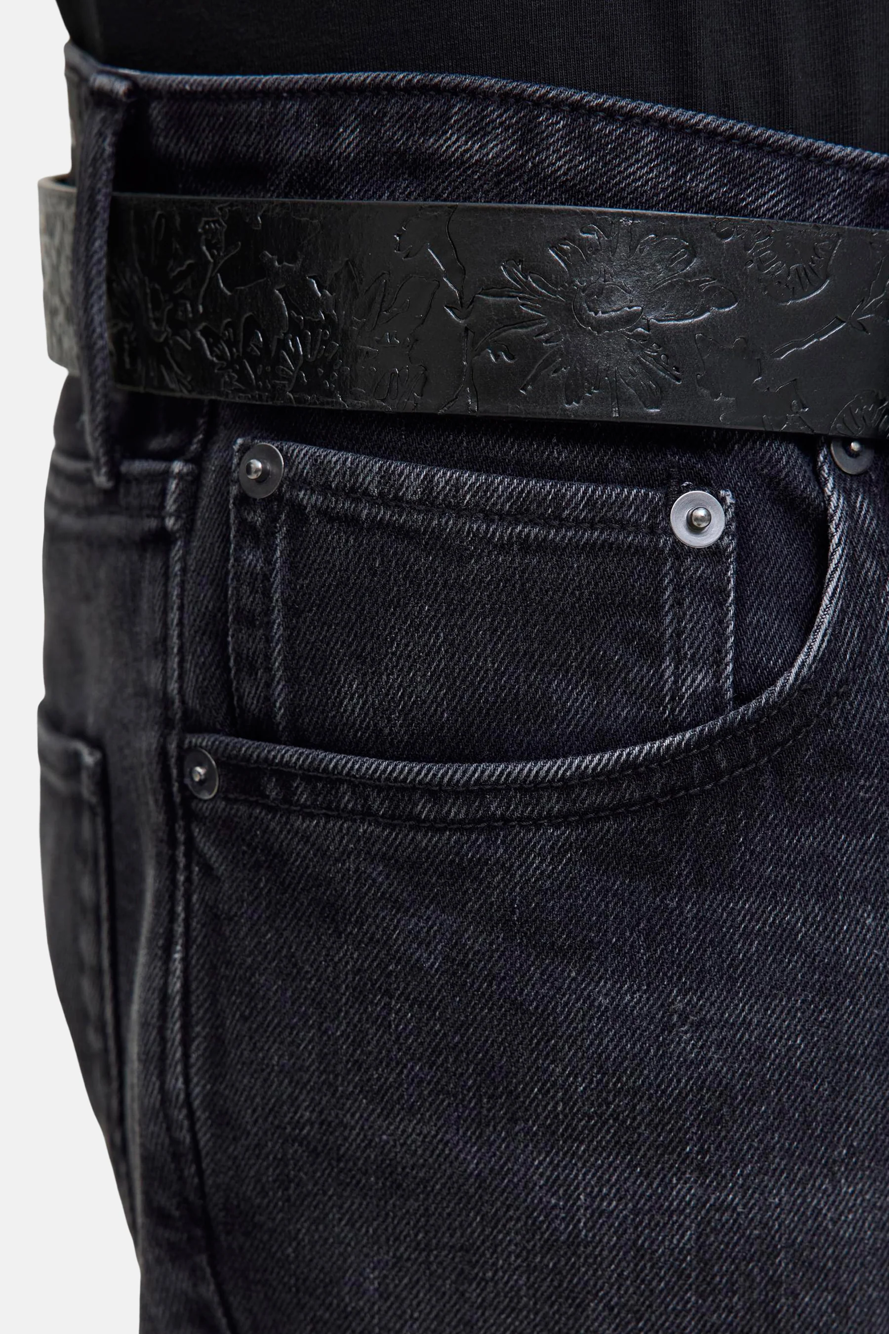 Jeans straight dark grey denim - JACK & JONES JEANS INTELLIGENCE - Image 5