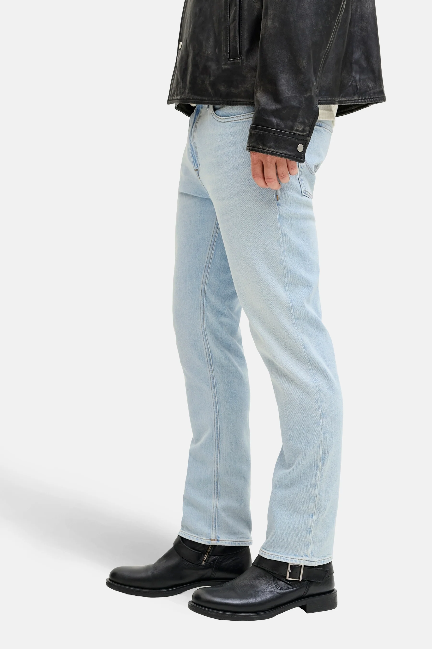 Jeans straight light blue denim - JACK & JONES JEANS INTELLIGENCE - Image 4