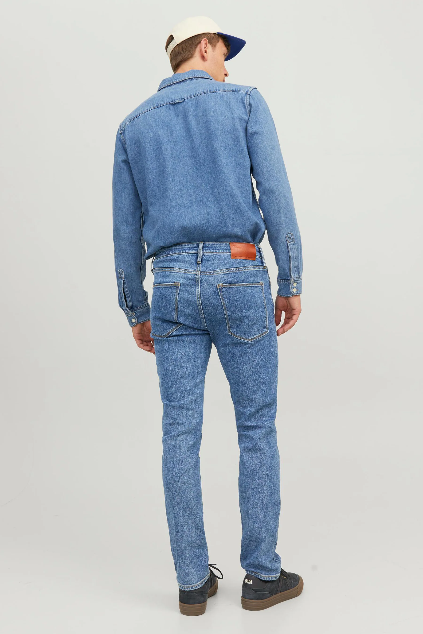 Straight jeans - mid blue denim - Image 3