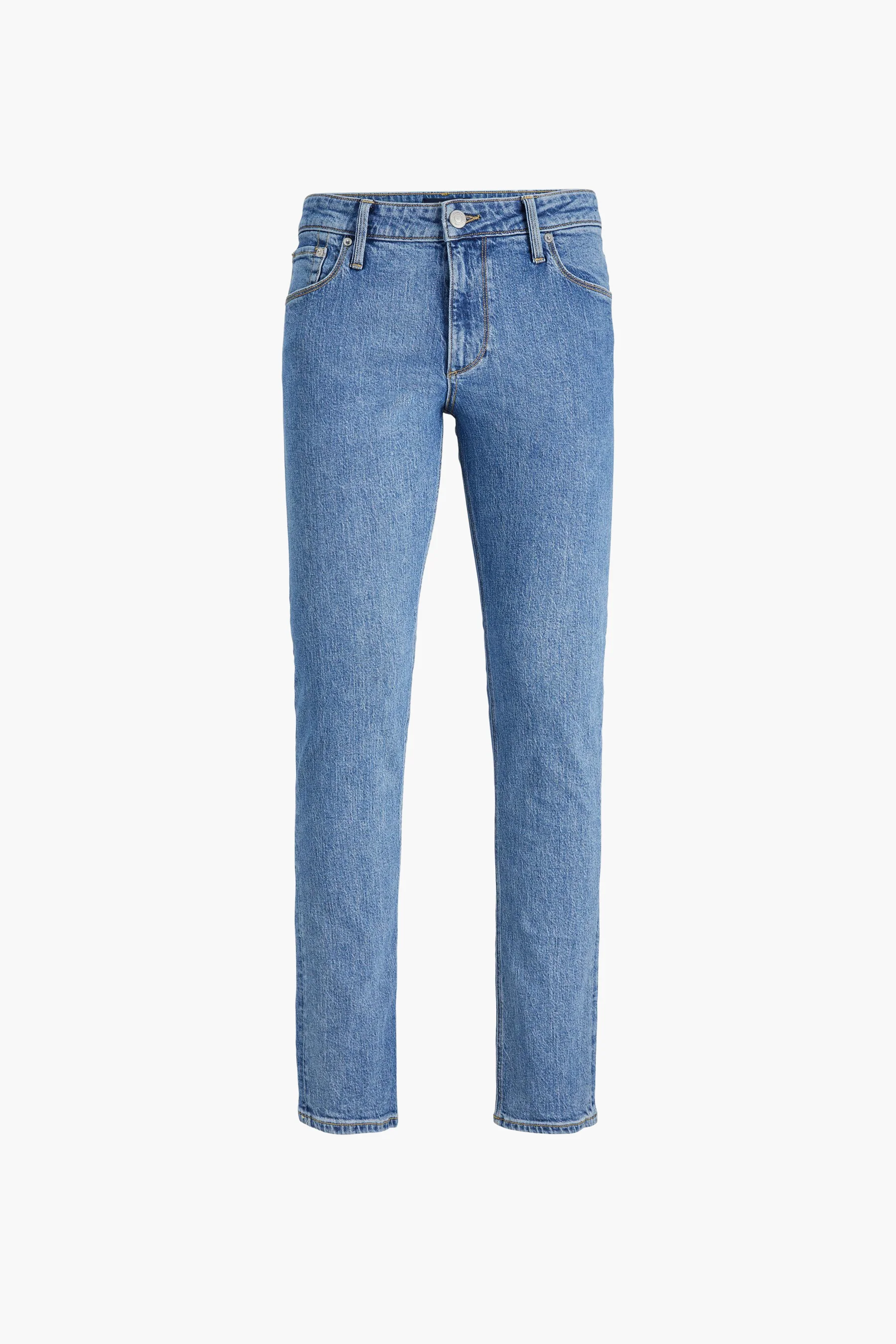 Straight jeans - mid blue denim - Image 7