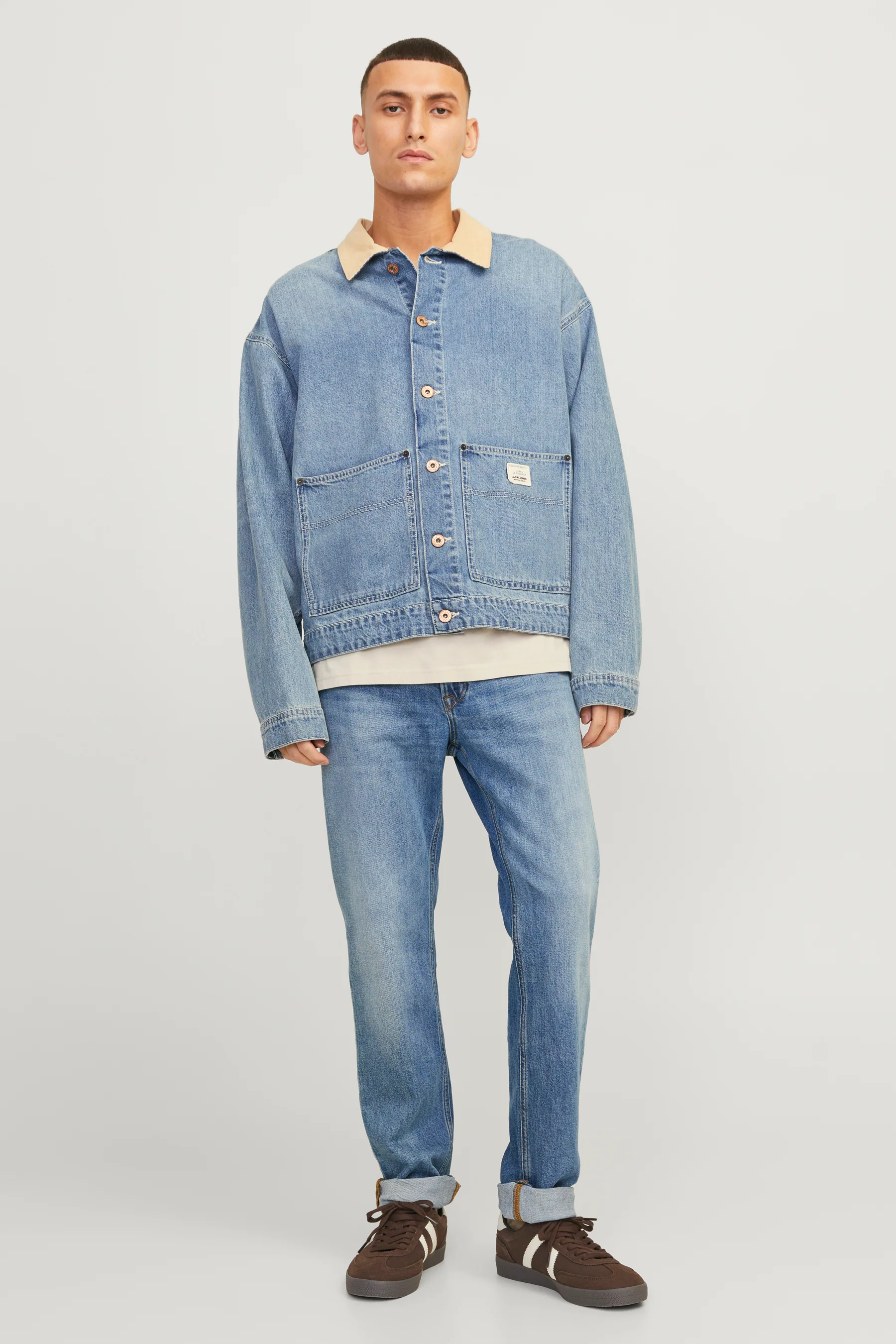 CLARK - mid blue denim - Image 2