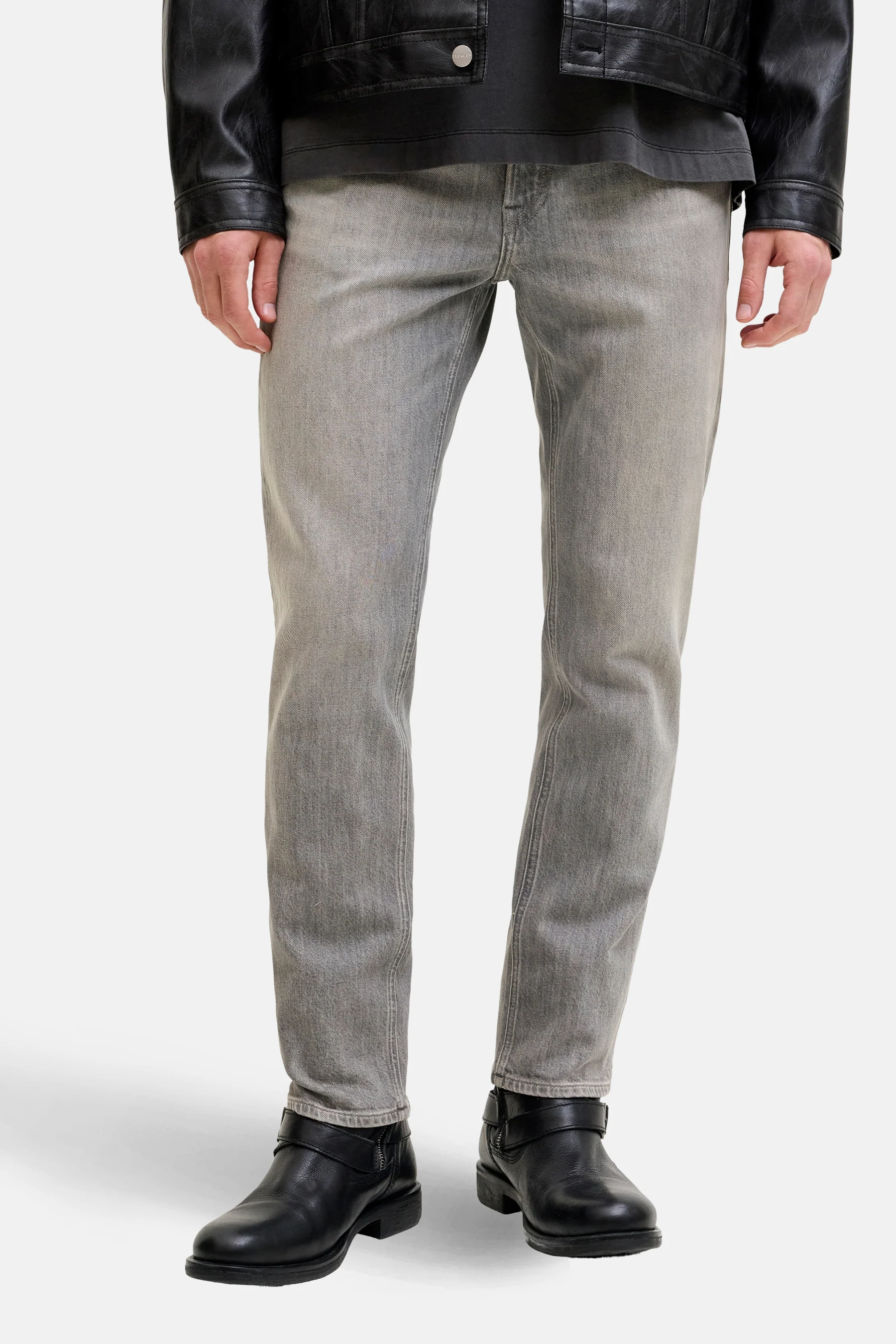 CLARK - mid grey denim