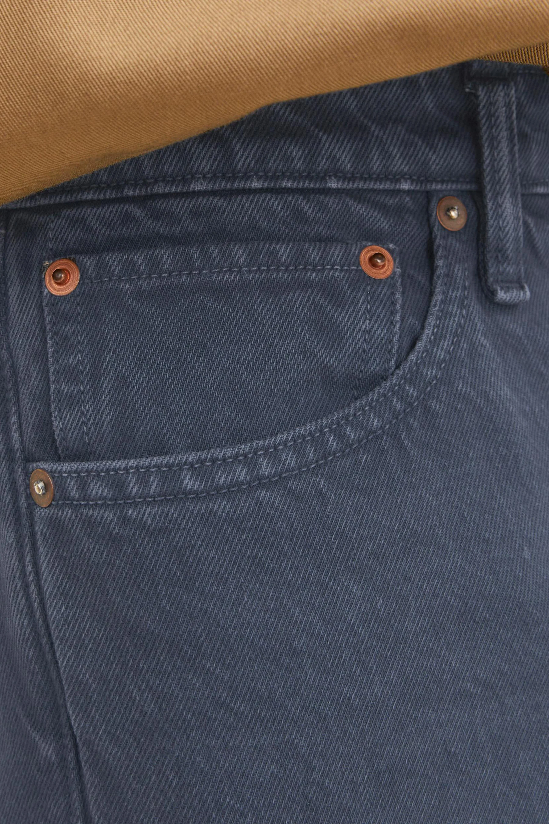 Tapered jeans - dark grey denim - Image 5