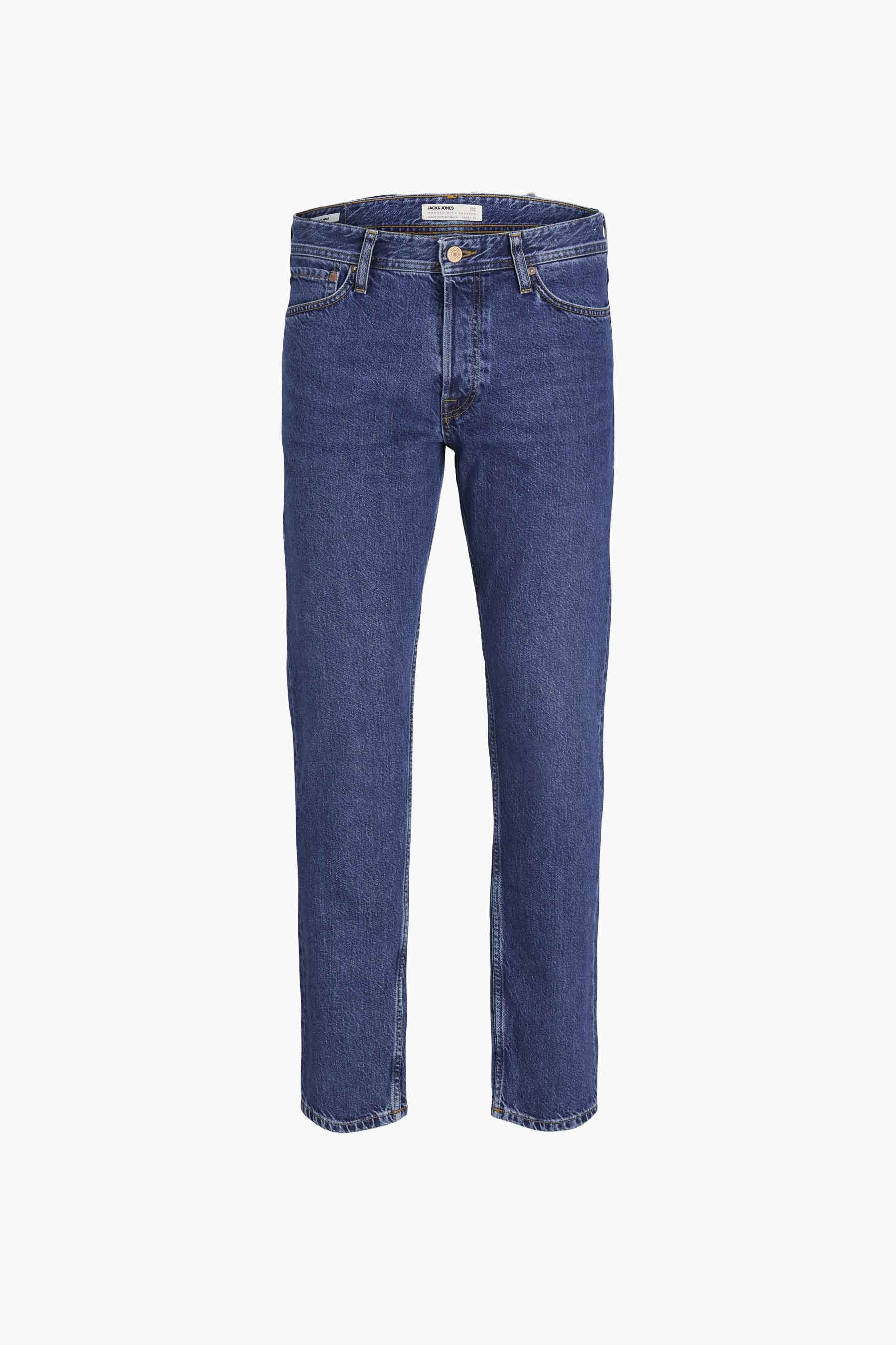 Tapered jeans - mid blue denim - Image 7