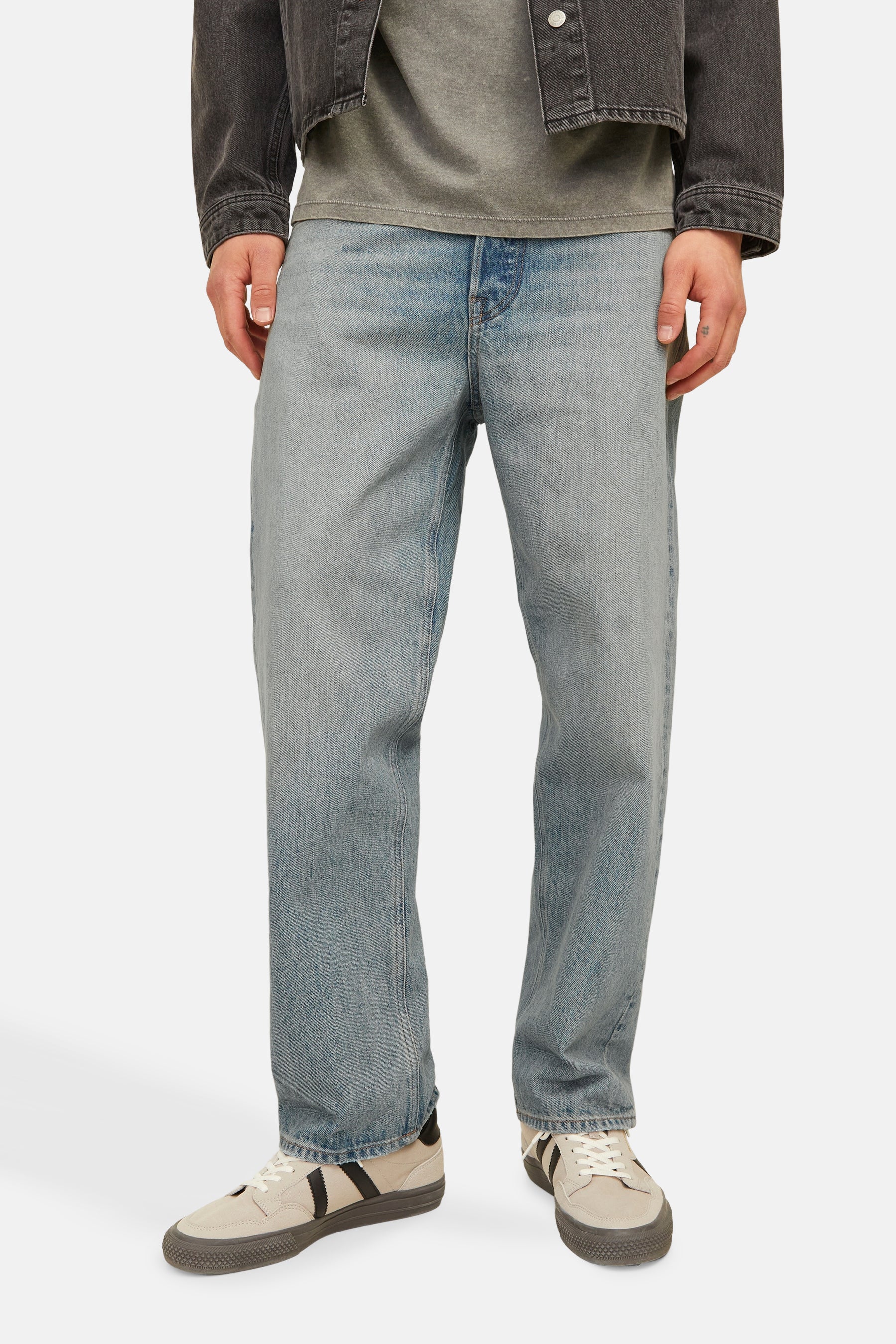 Wide jeans - light blue denim