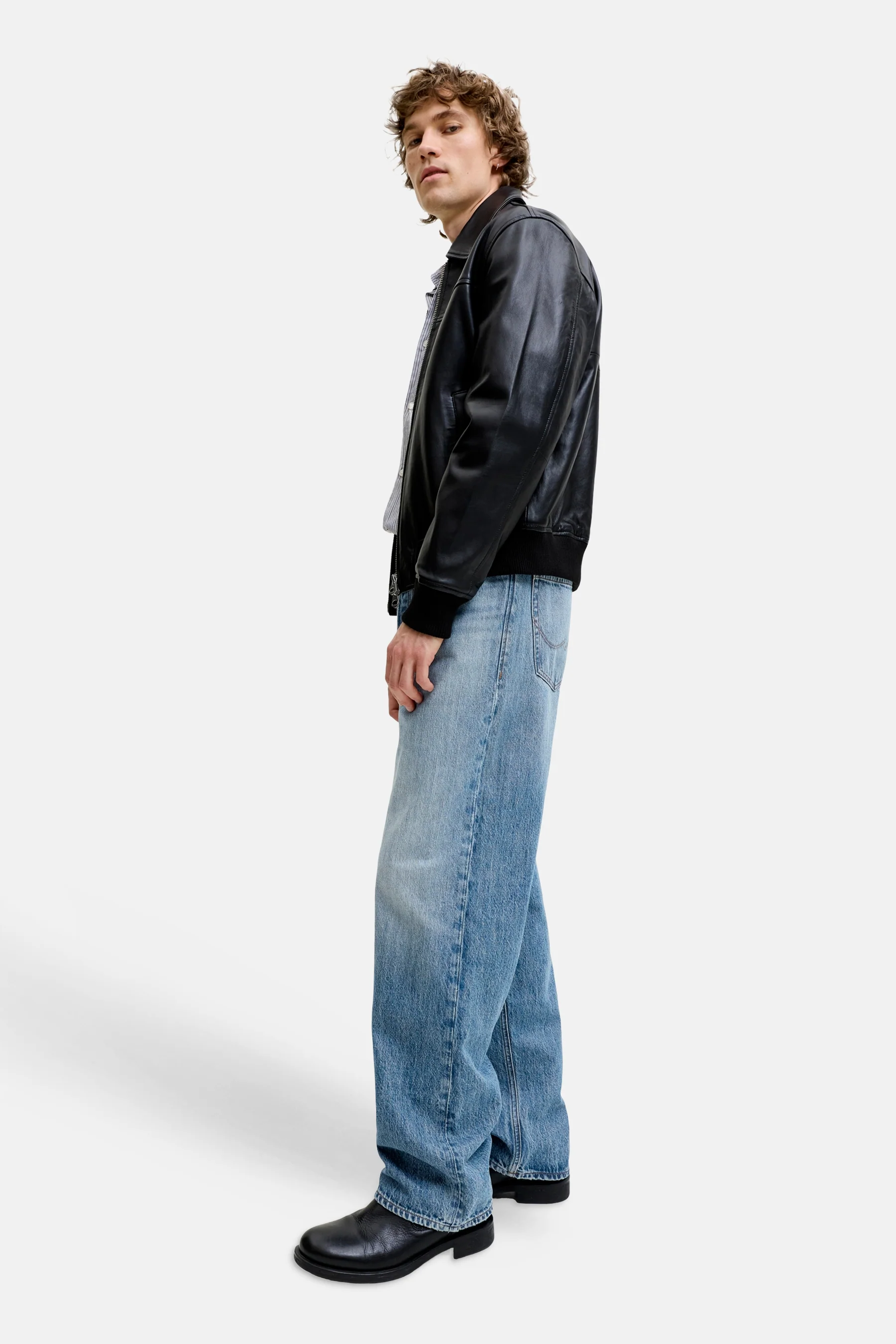 Jeans wide light blue denim - JACK & JONES JEANS INTELLIGENCE - Image 7
