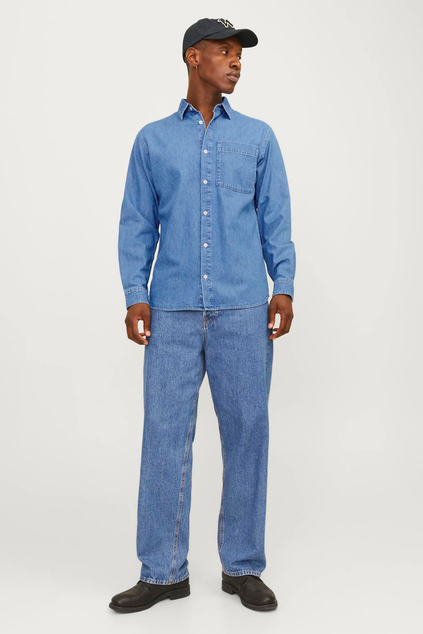 Jeanshemd - dark blue denim - Image 2