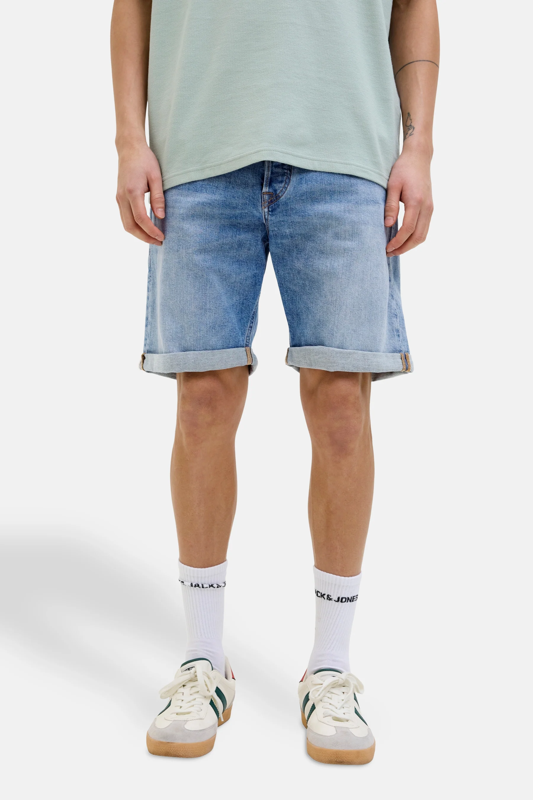 Short - Light blue denim