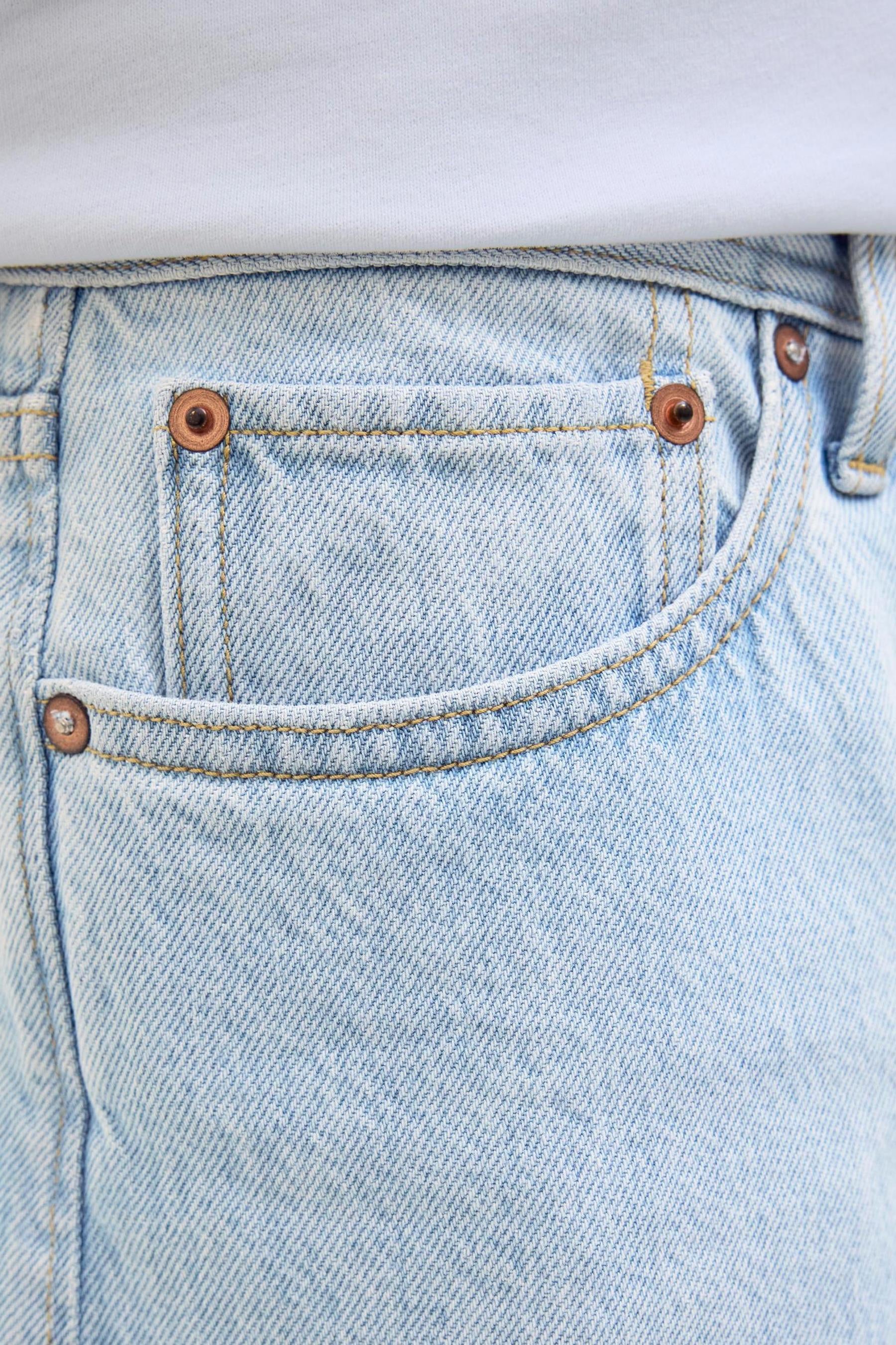 Short - light blue denim - Image 5