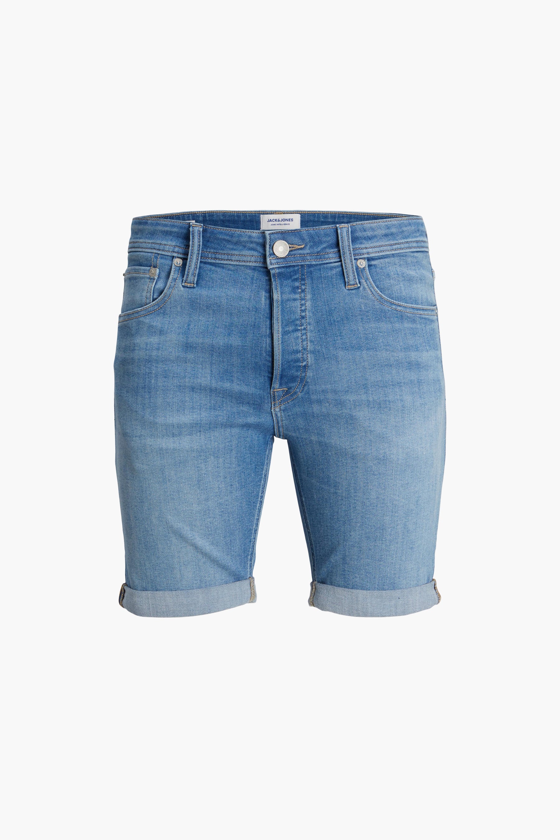 Short - mid blue denim - Image 7