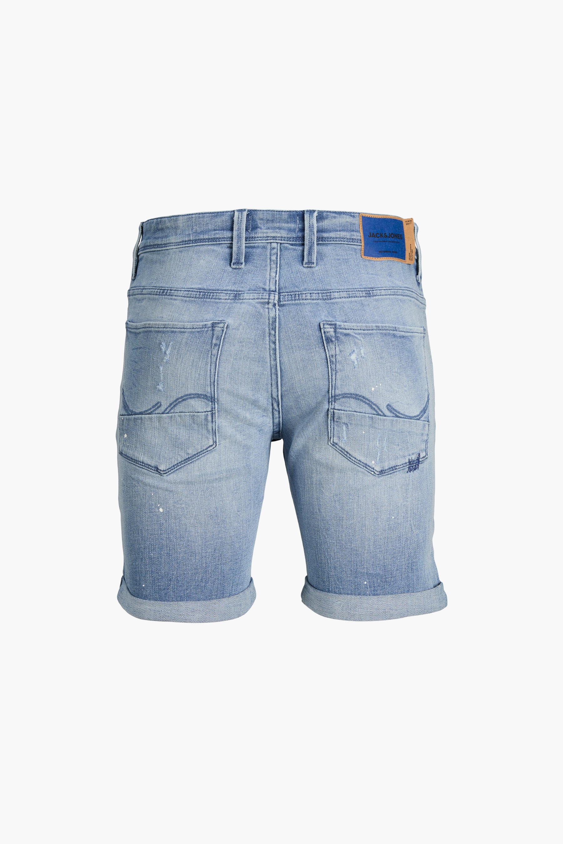 Short - mid blue denim - Image 8