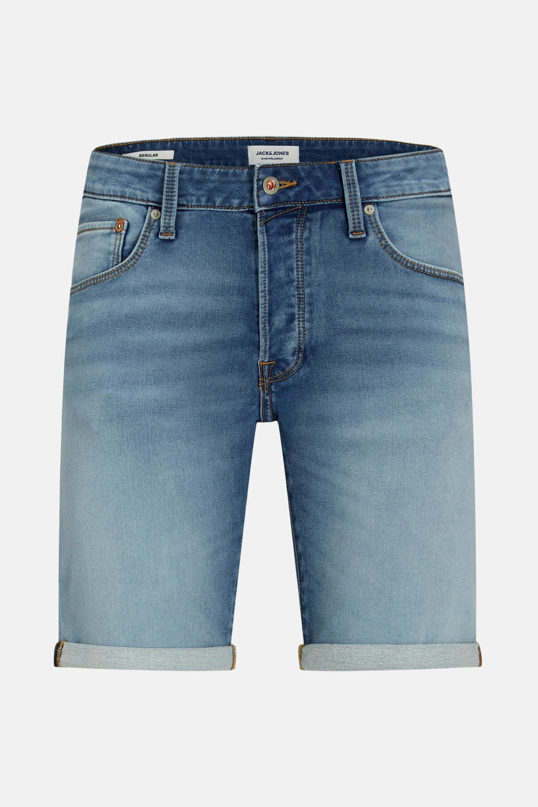 Short - mid blue denim - Image 7