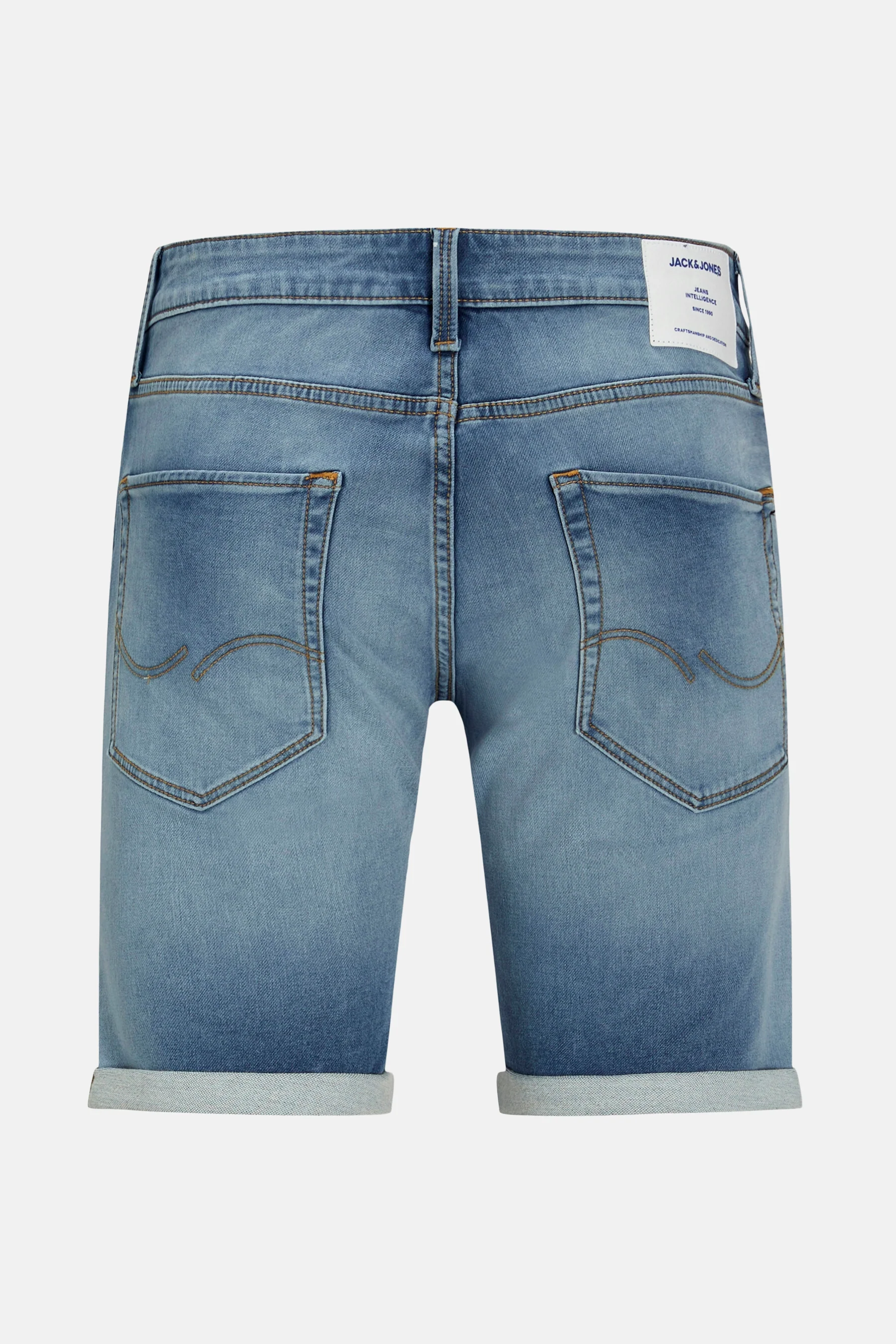 Short - mid blue denim - Image 8