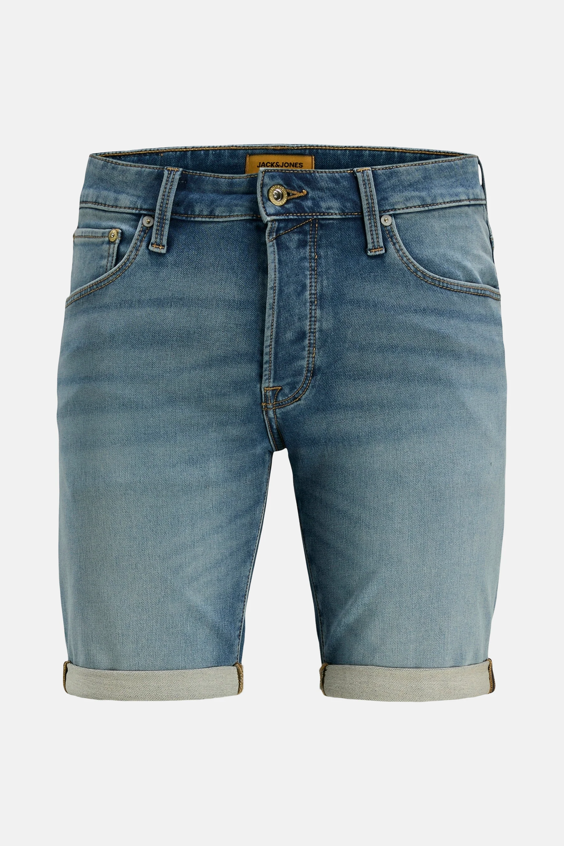 Short - mid blue denim - Image 7