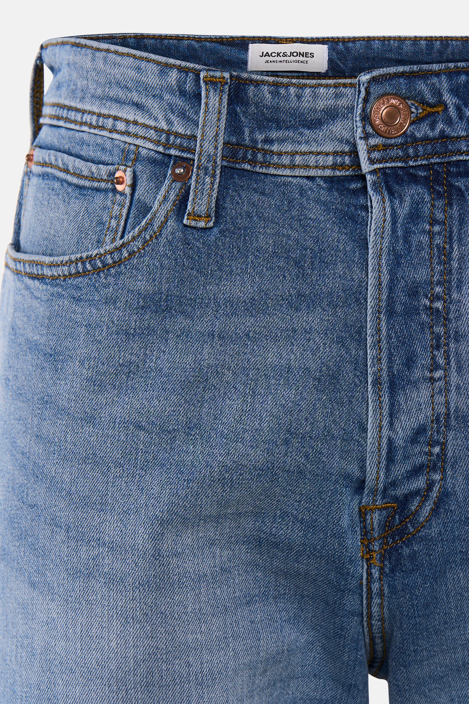 Short - mid blue denim - Image 6