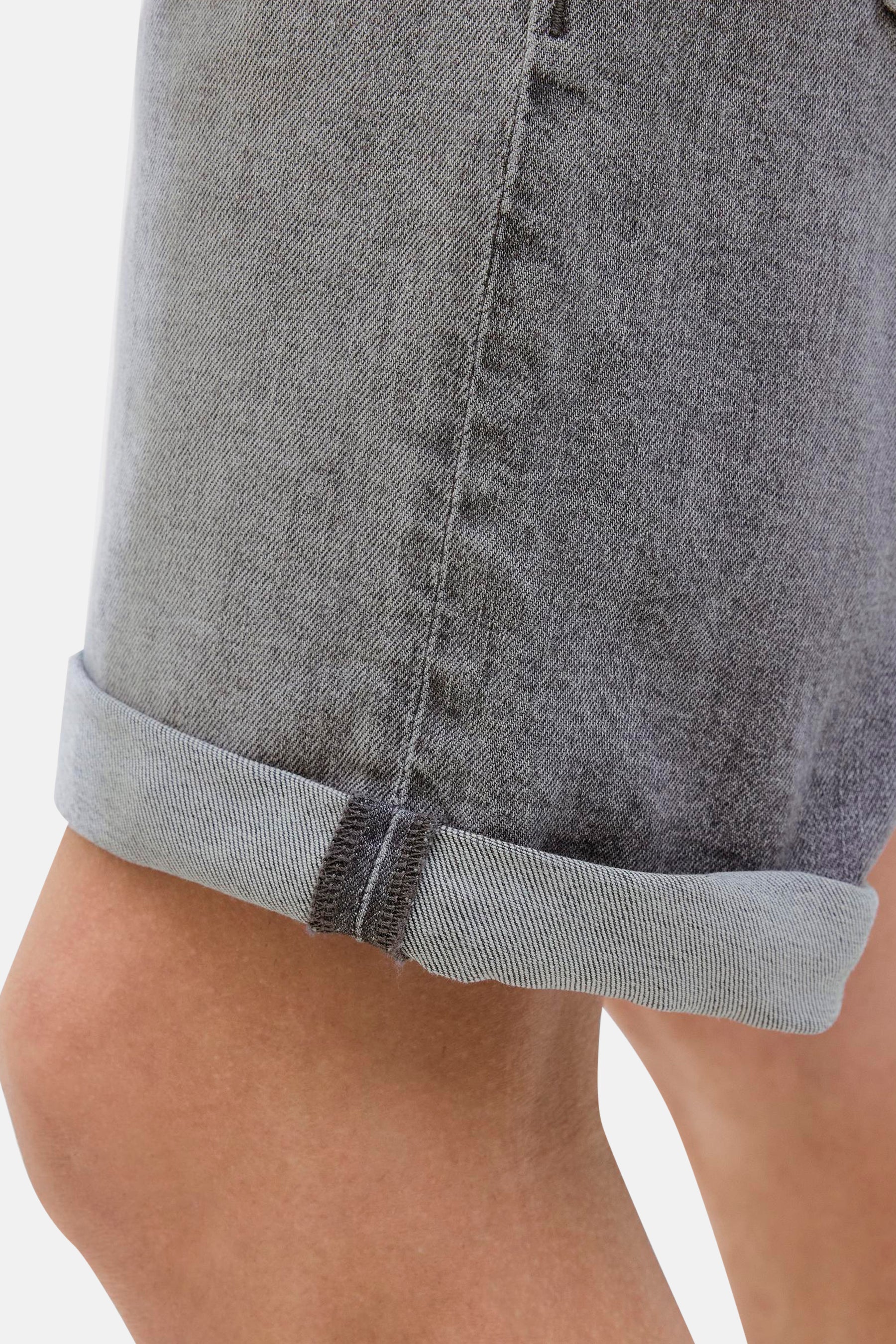 Short - mid grey denim - Image 4