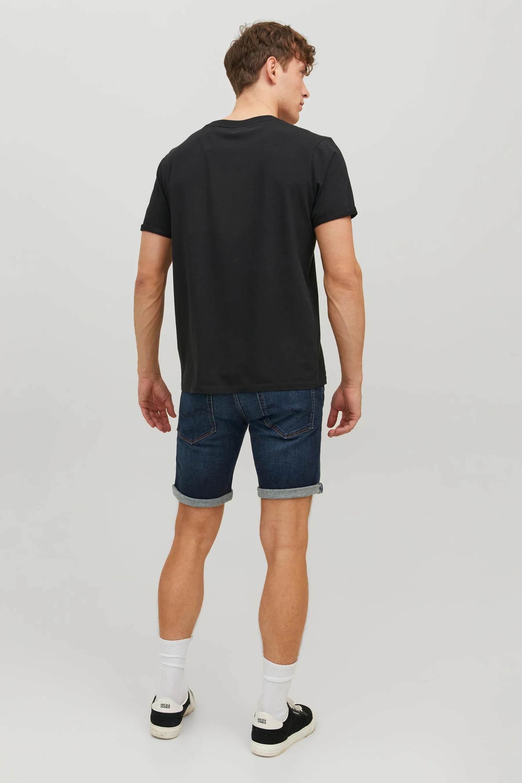 Short - mid blue denim - Image 3