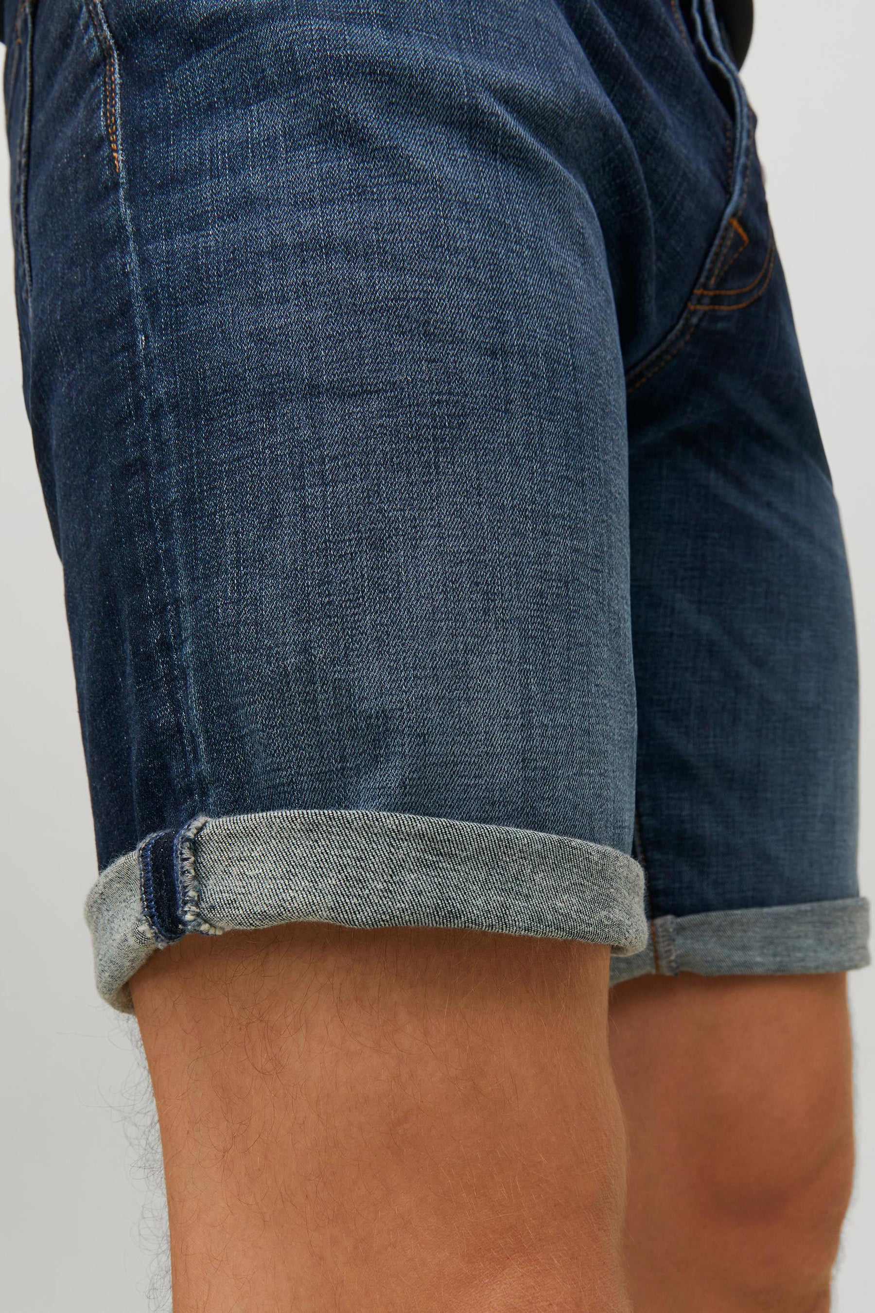 Short - mid blue denim - Image 4