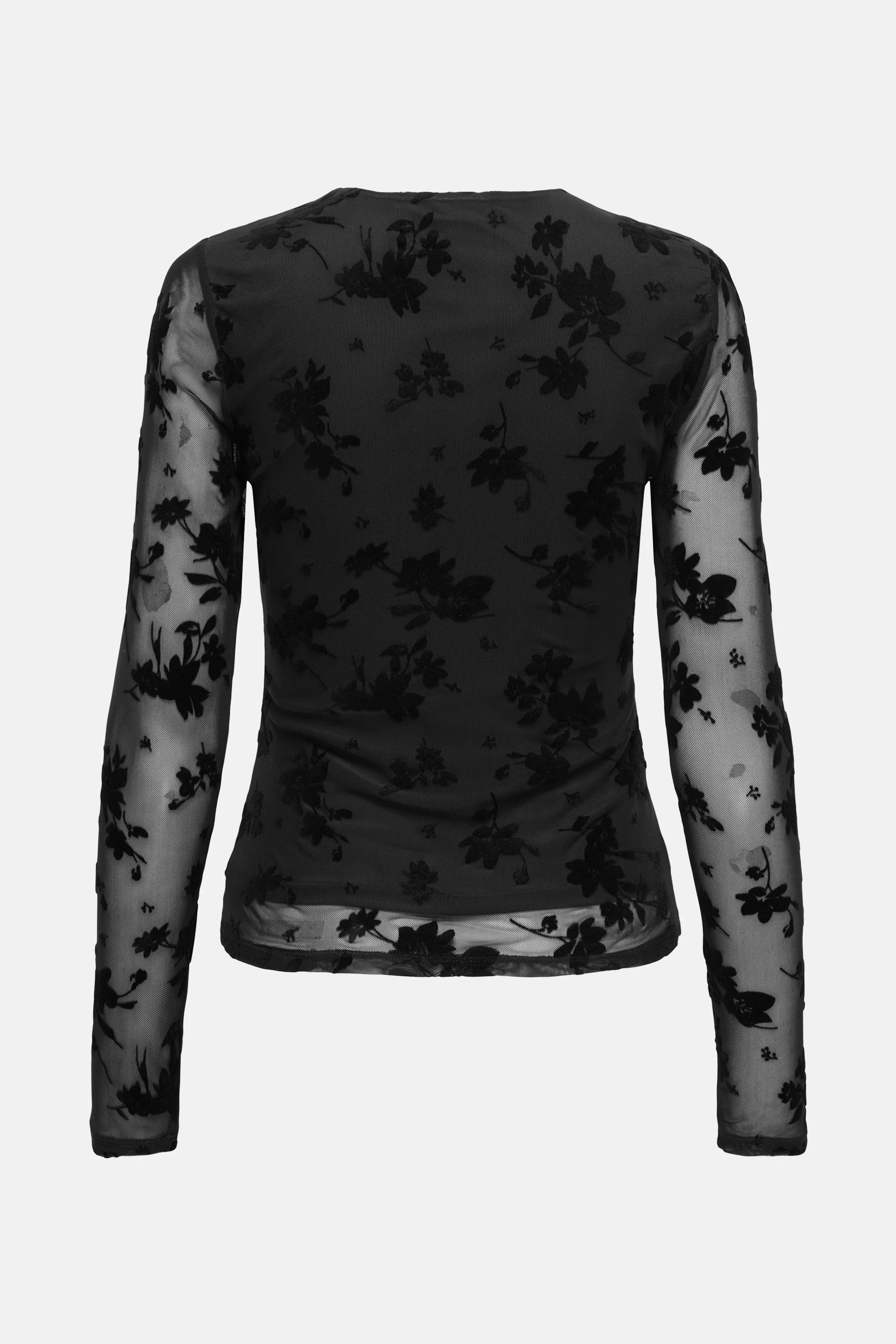 Blouse met lange mouwen - zwart - Image 2