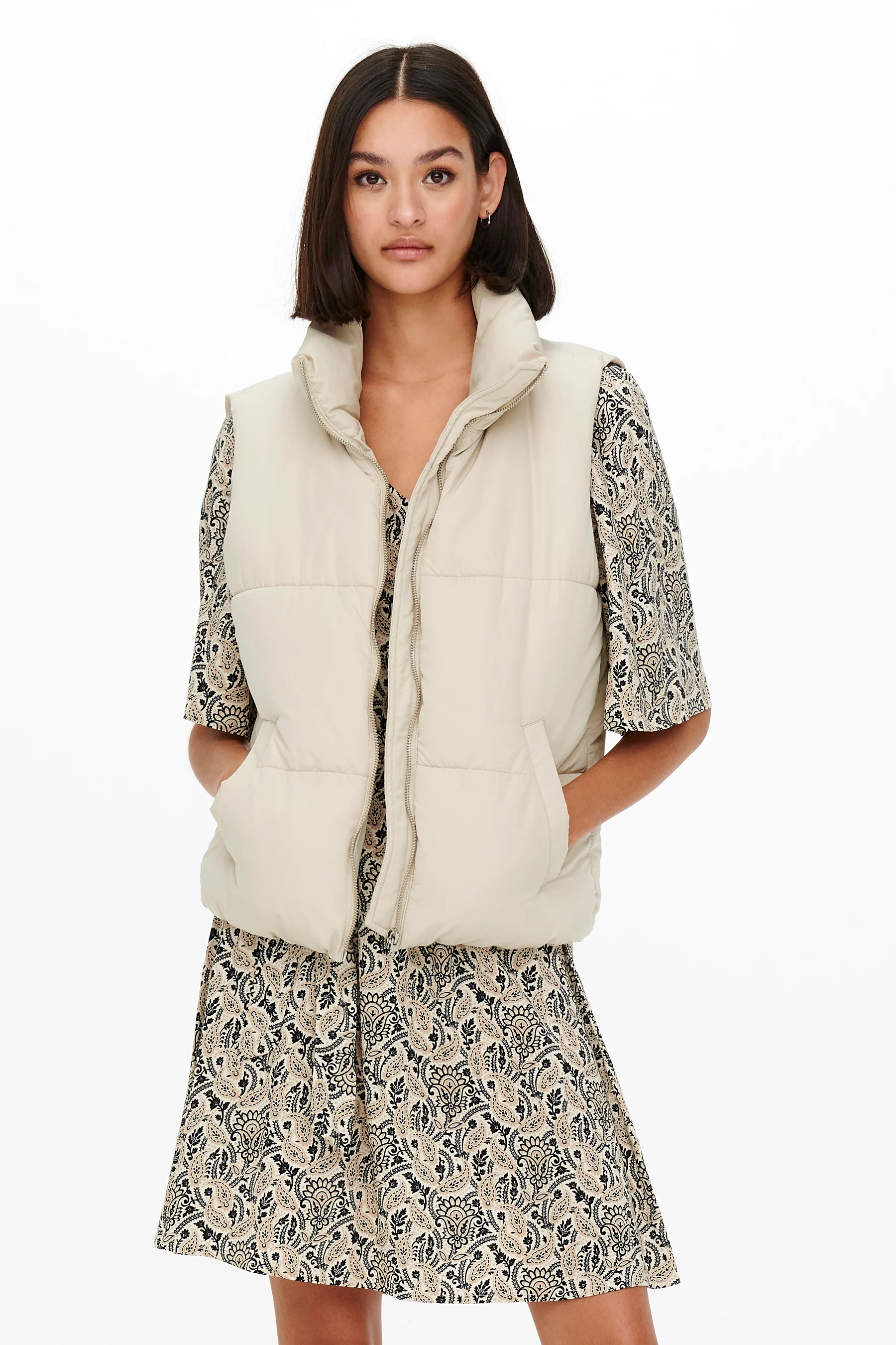 Bodywarmer - ecru