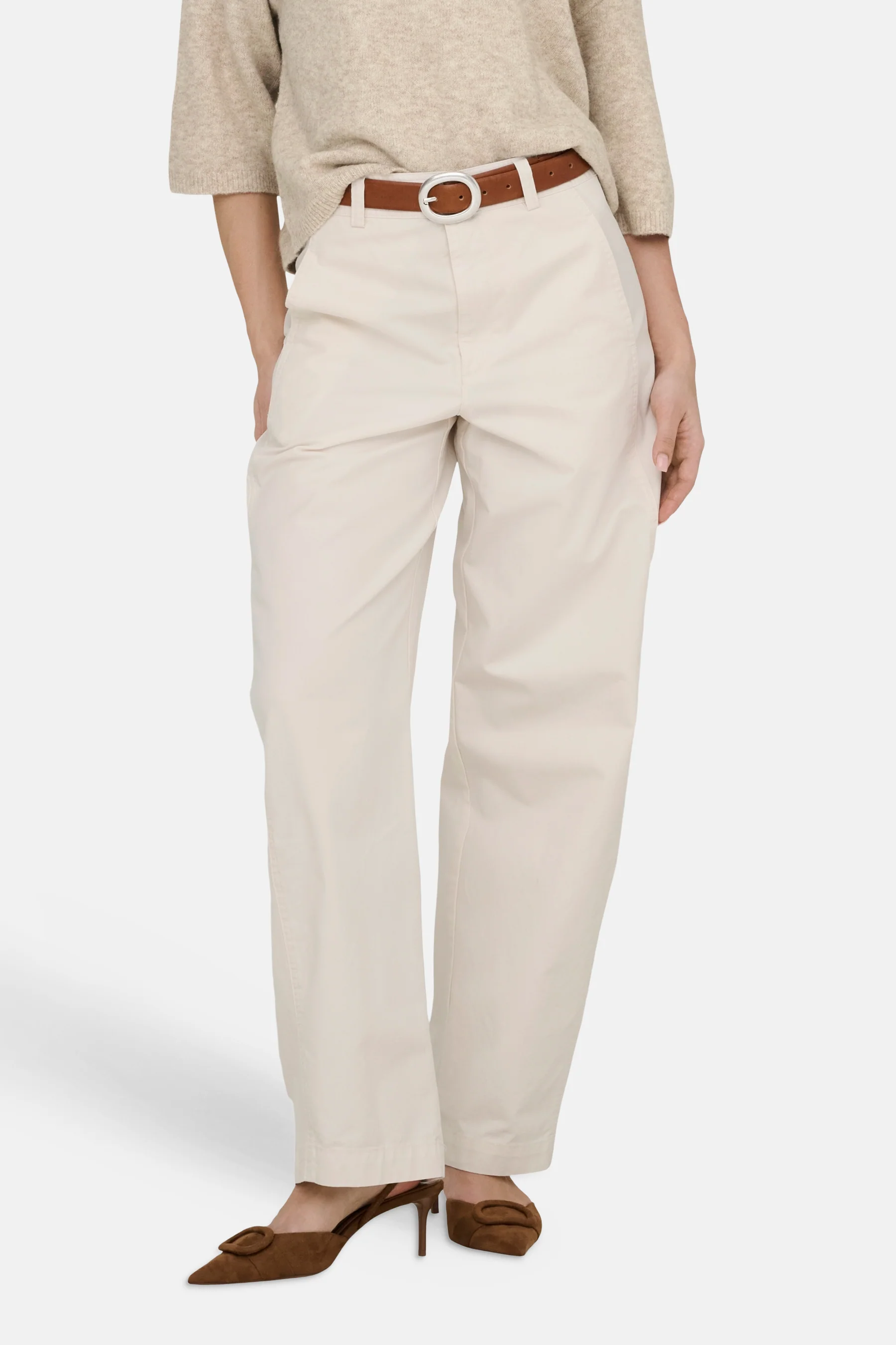 Broek - ecru
