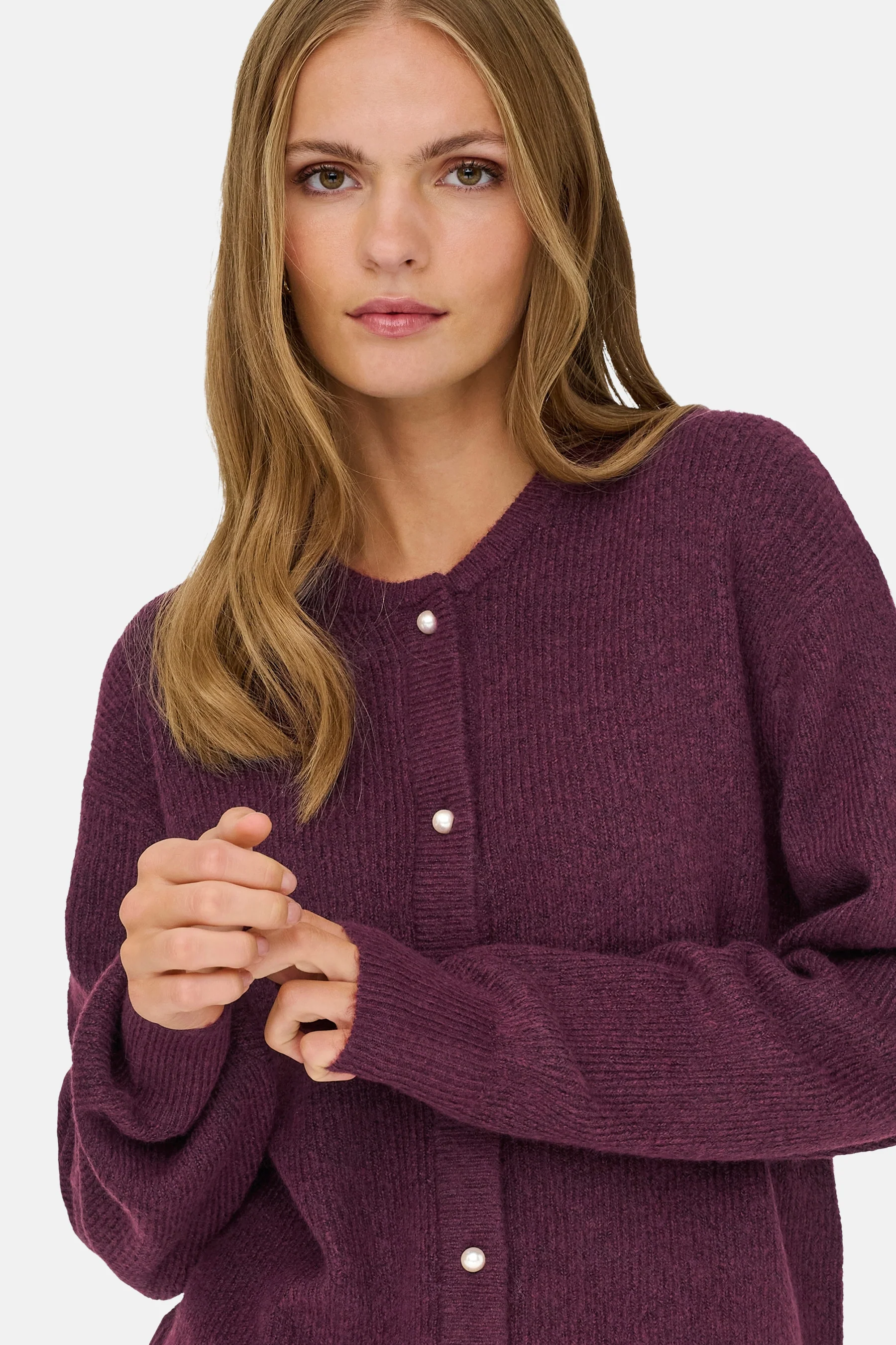 Cardigan - paars - Image 4