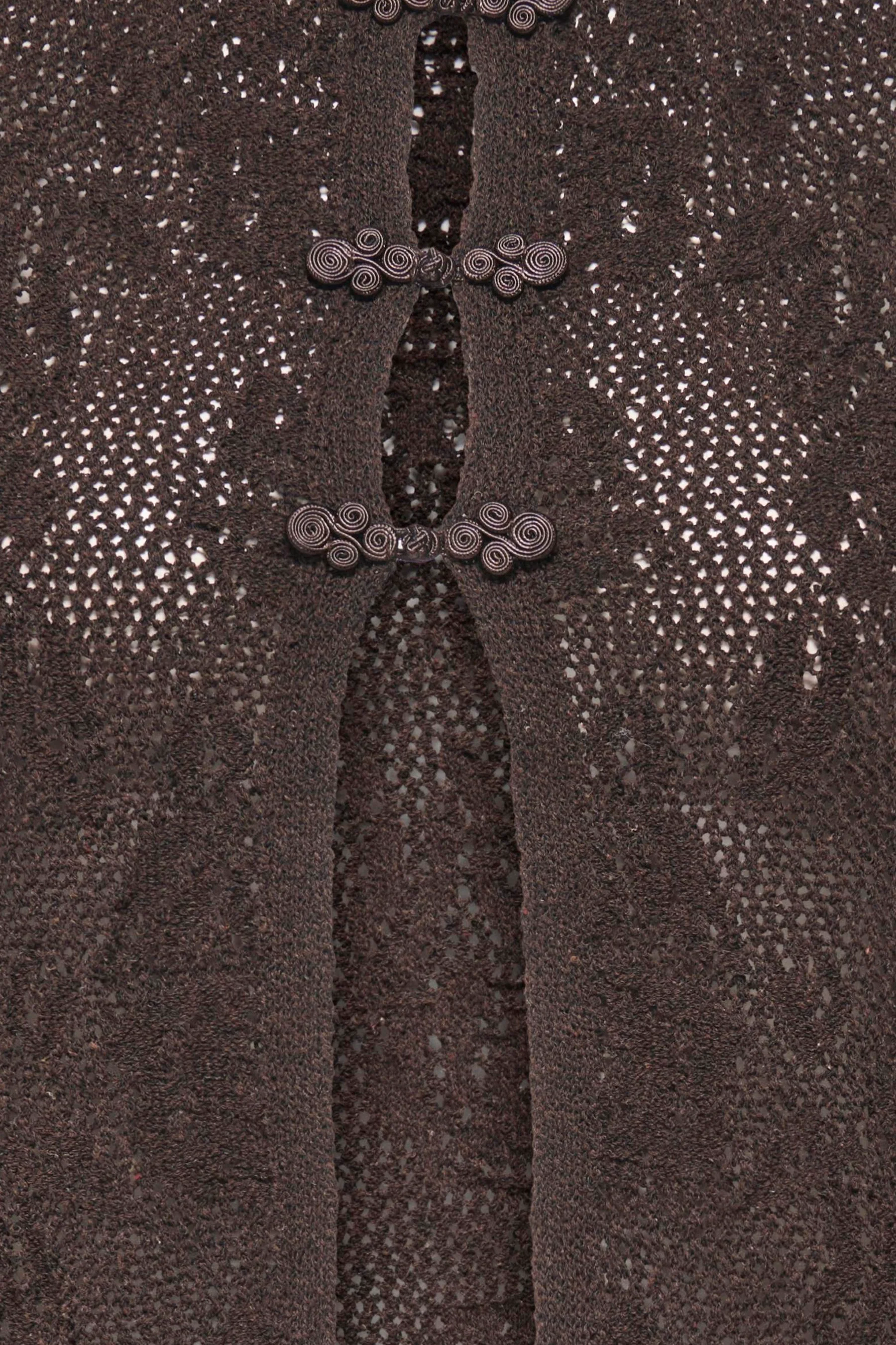 Giletkorte zonder mouw - bruin - Image 3