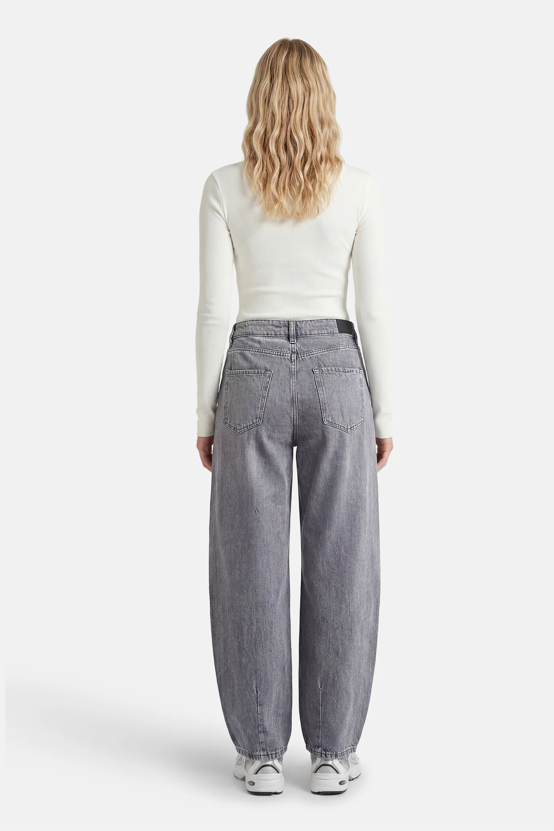 Jeans special fit mid grey denim - JDY - Image 4