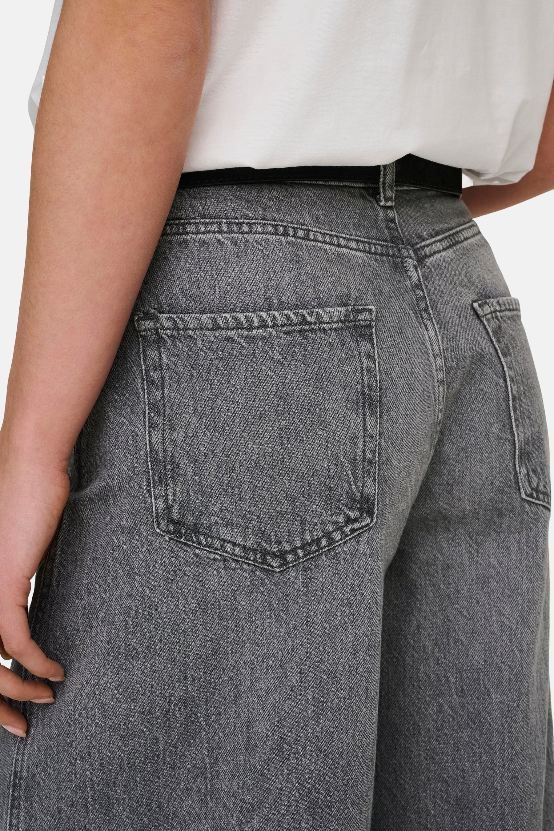 Jeans special fit mid grey denim - JDY - Image 6
