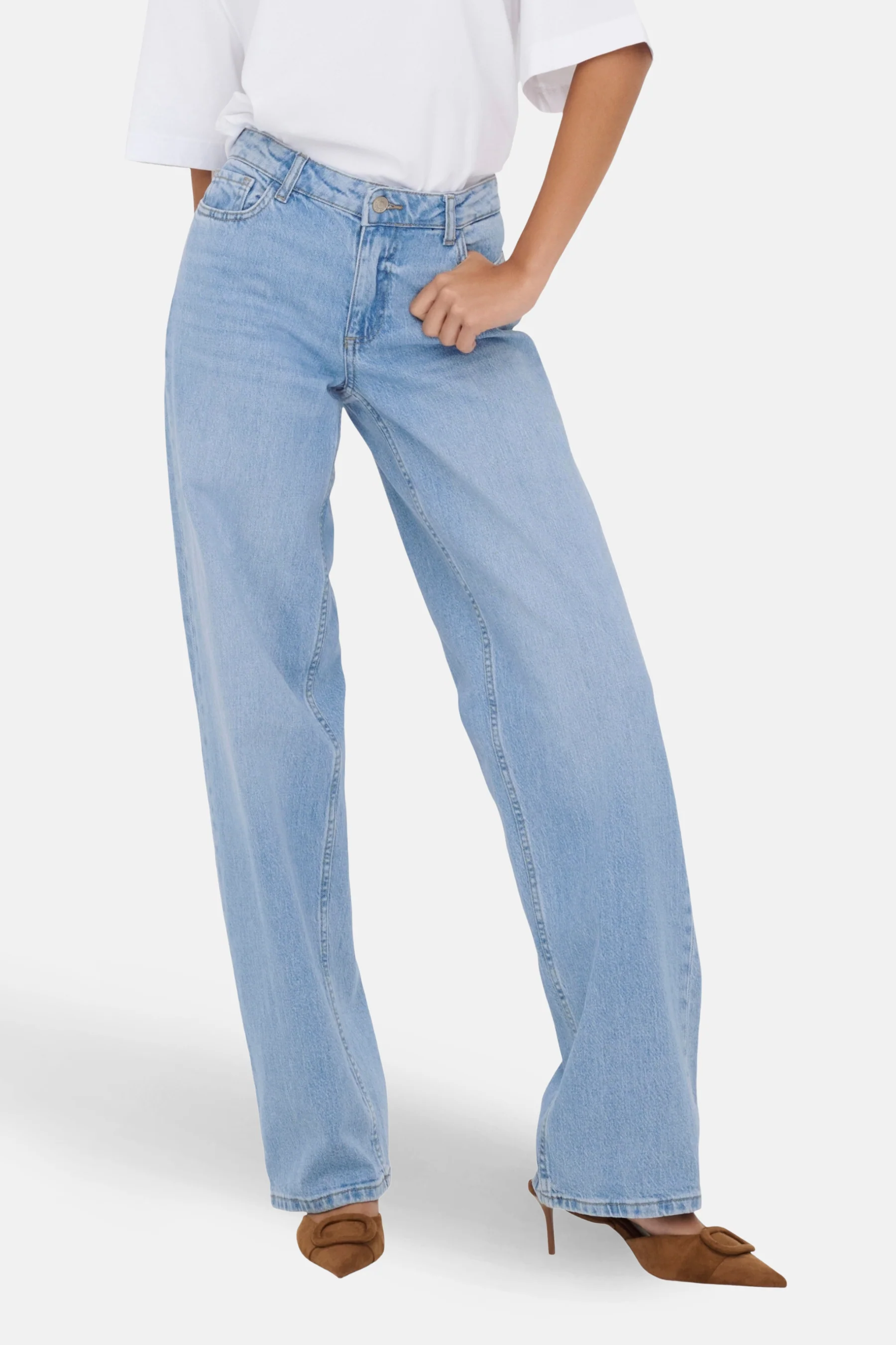 Jeans - light blue denim