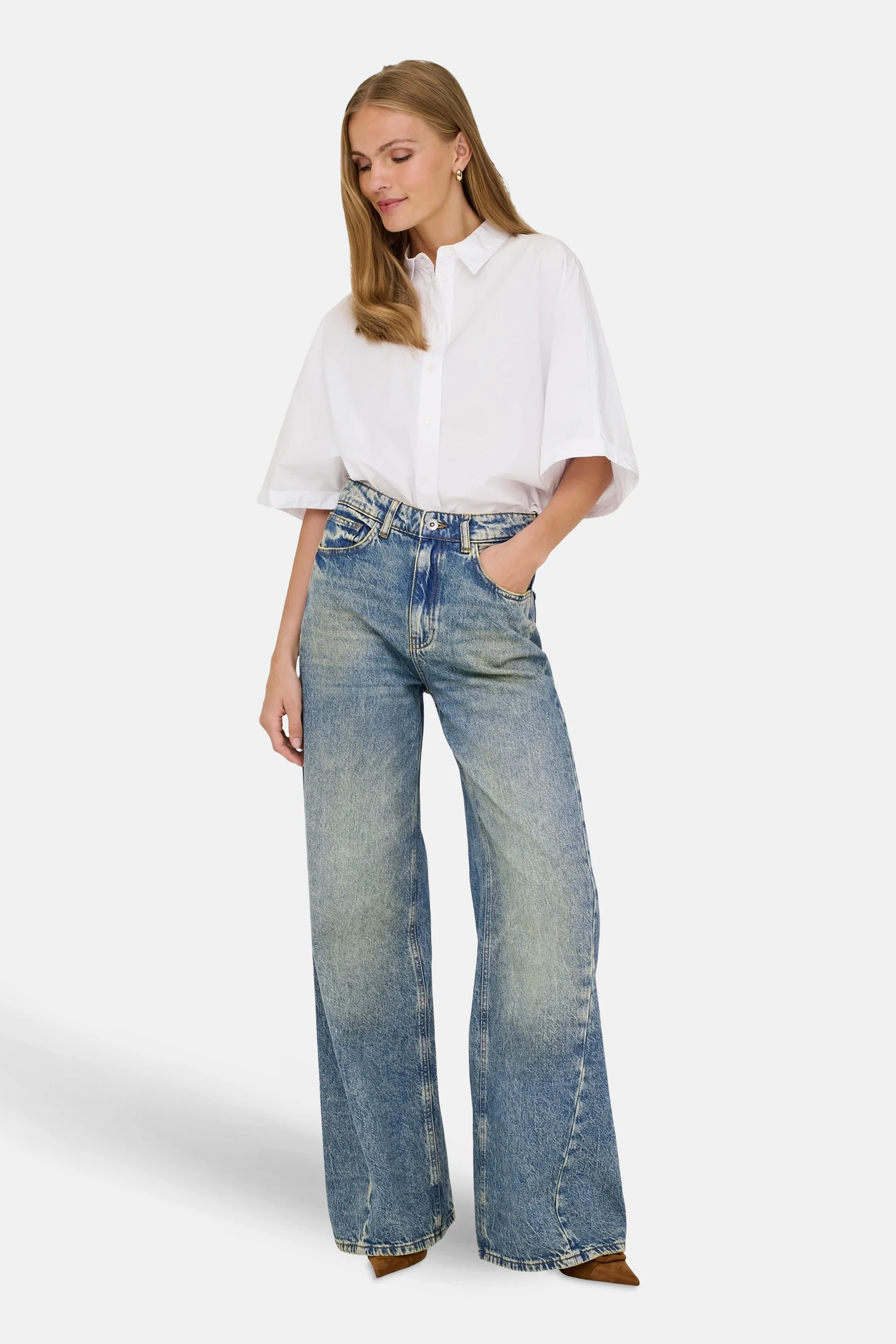 Jeanc - mid blue denim - Image 2