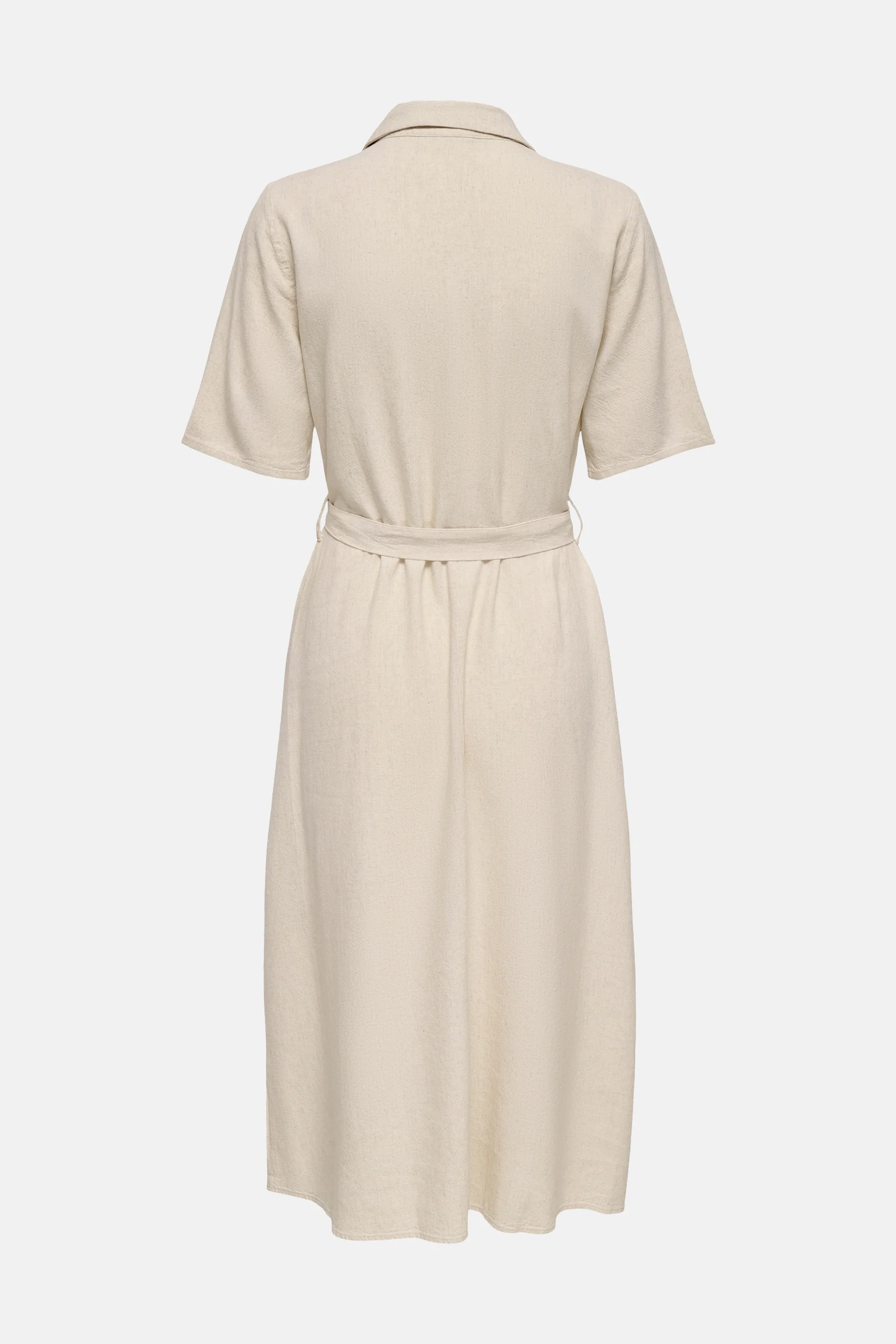 Kleedje met korte mouwen - beige - Image 11