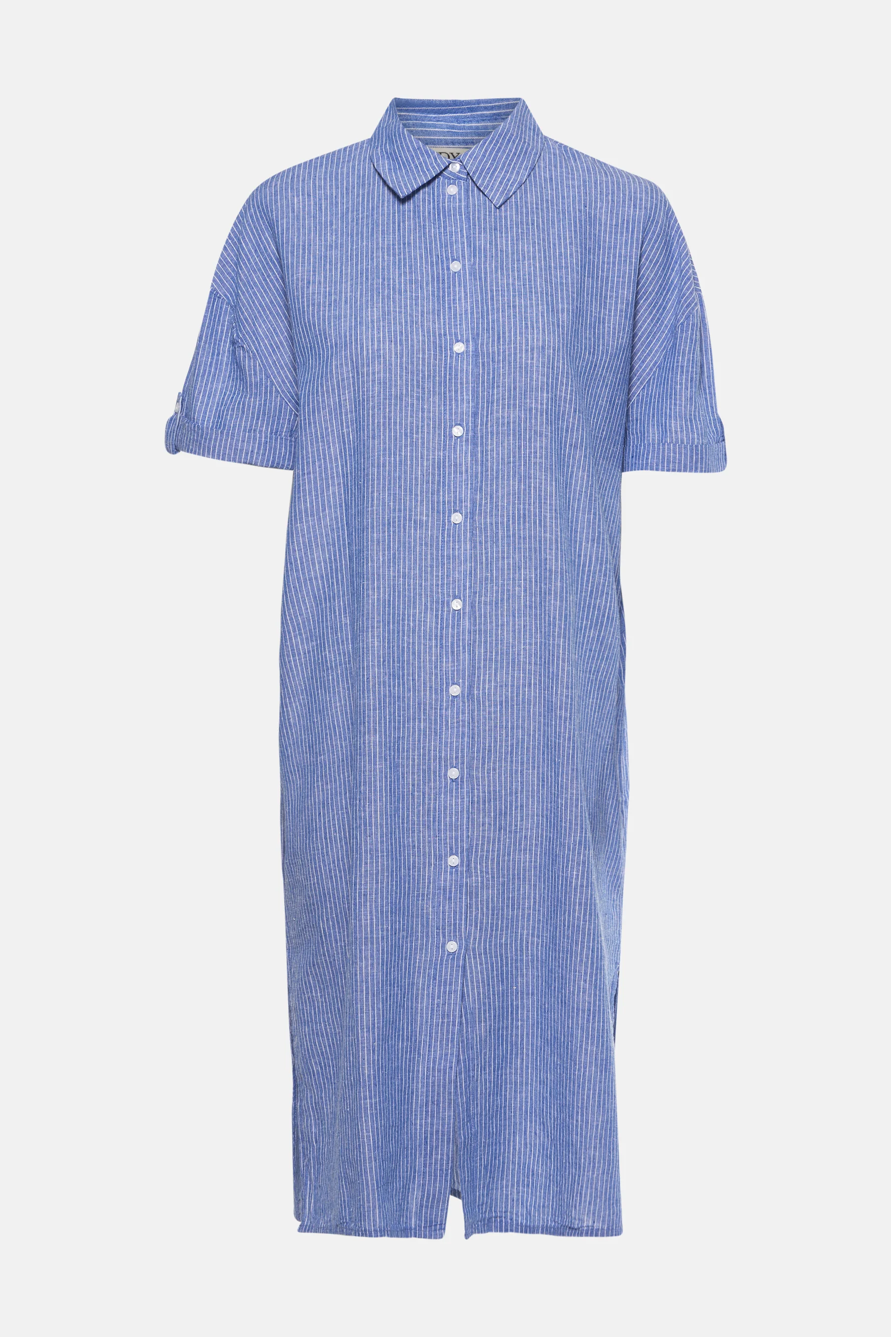 Kleedje met korte mouwen - blauw - Image 4