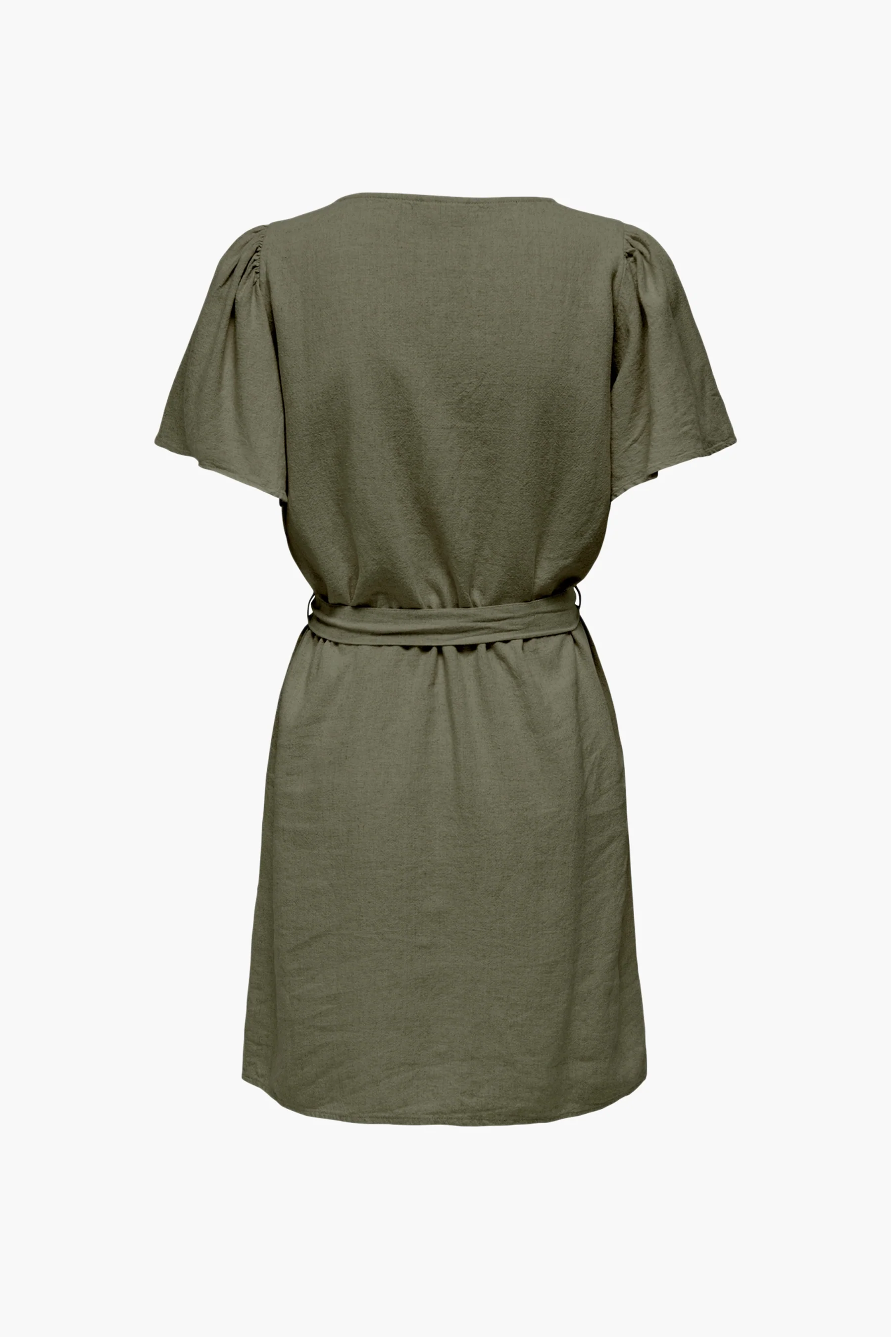 Kleedje met korte mouwen - groen - Image 5