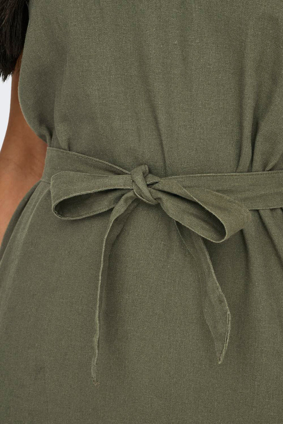 Kleedje met korte mouwen - groen - Image 7