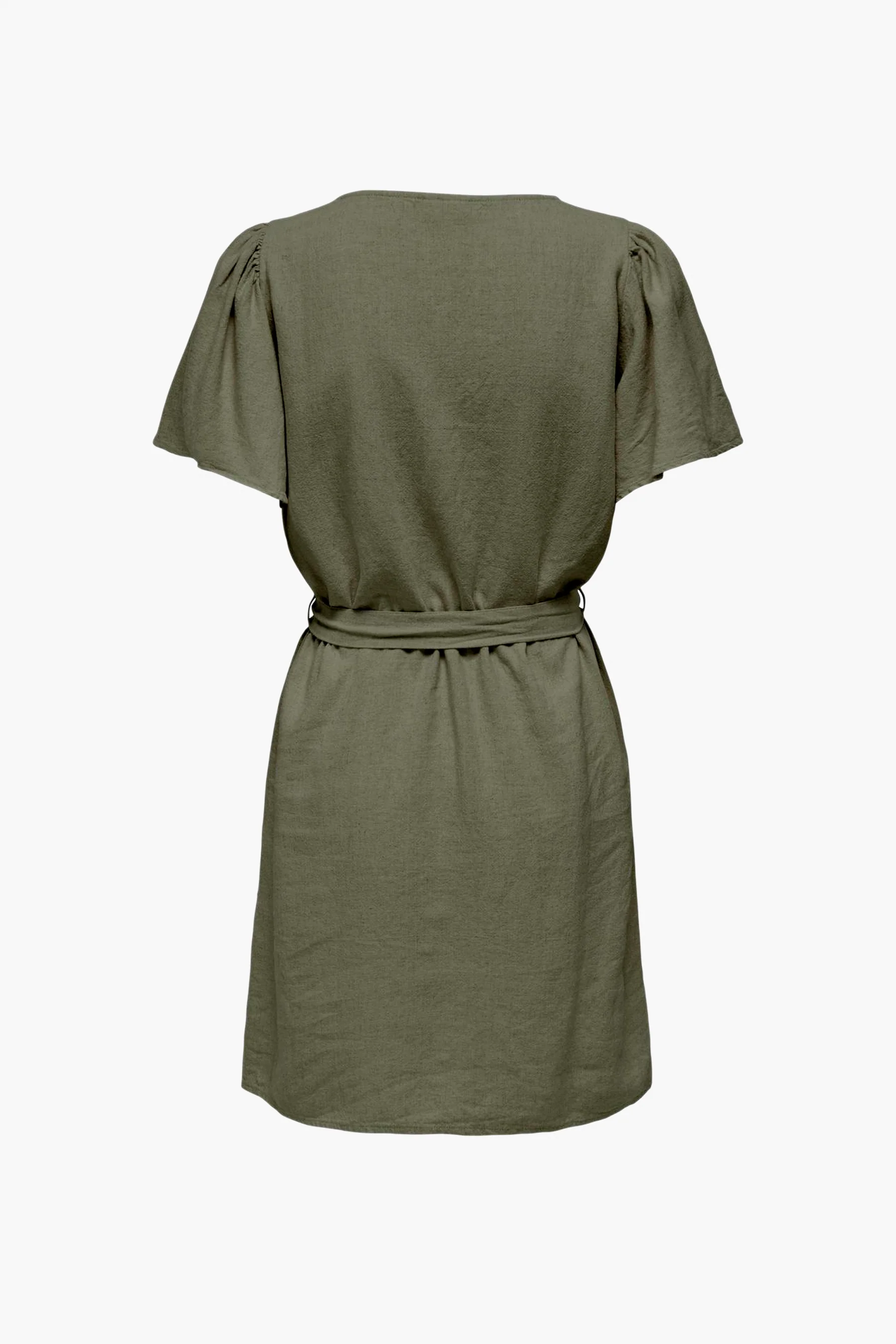 Kleedje met korte mouwen - groen - Image 8