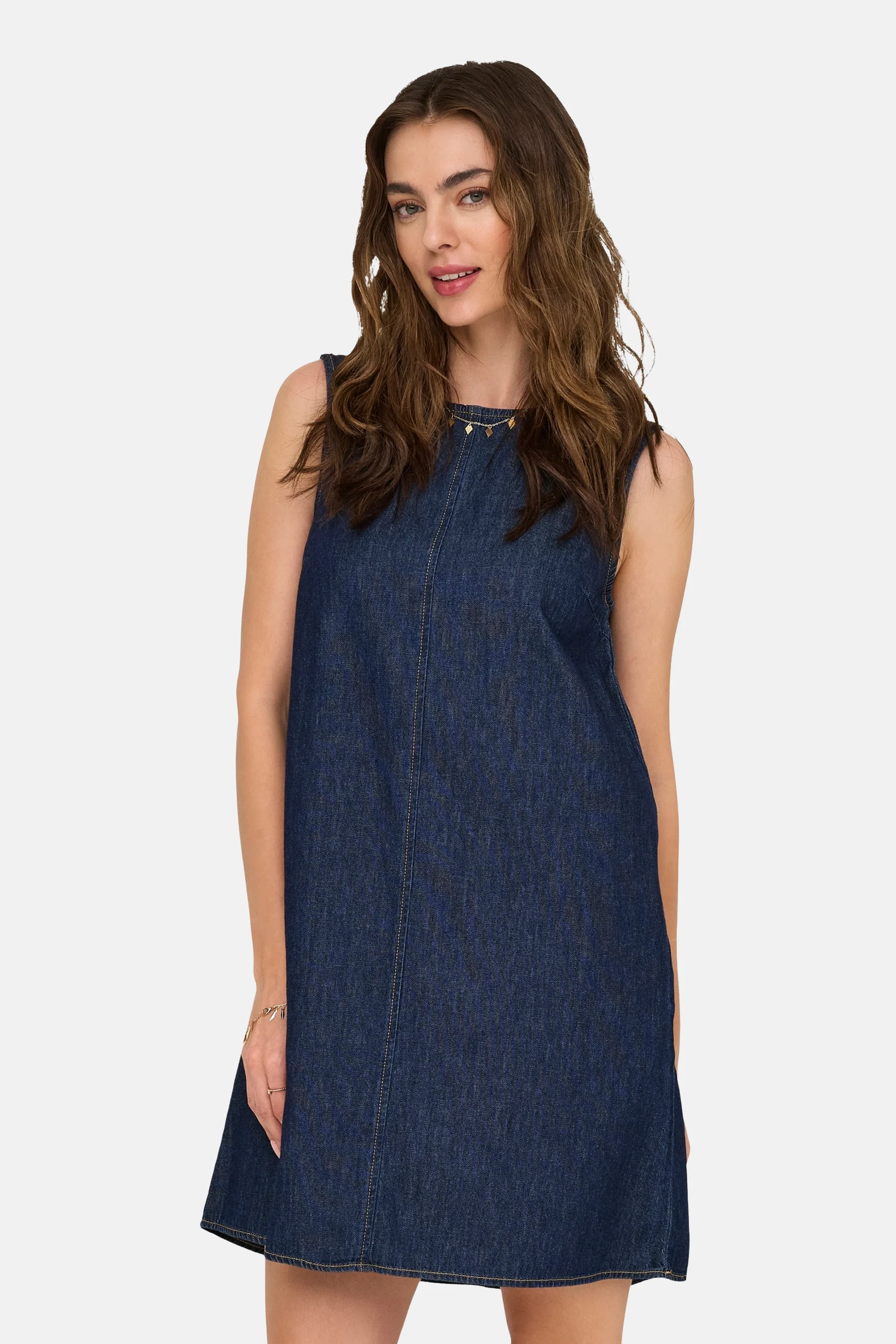 Kleedje - dark blue denim