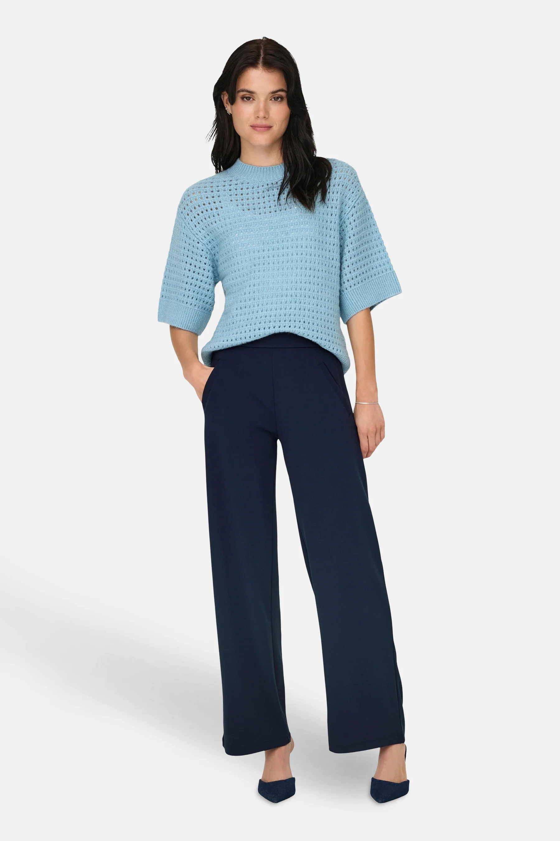 Kostuumbroek - blauw - Image 2