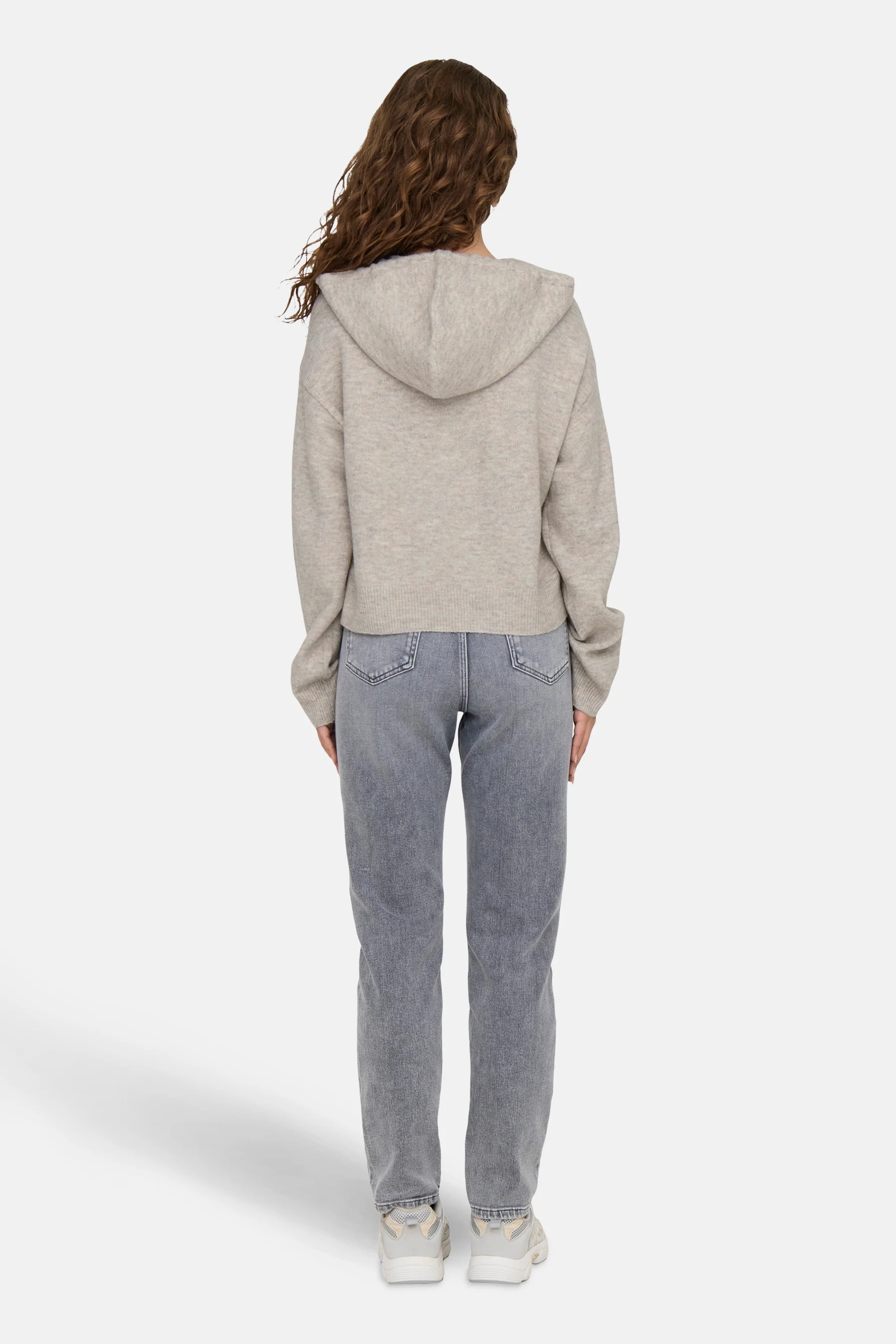 Sweater met kap beige - JDY - Image 3