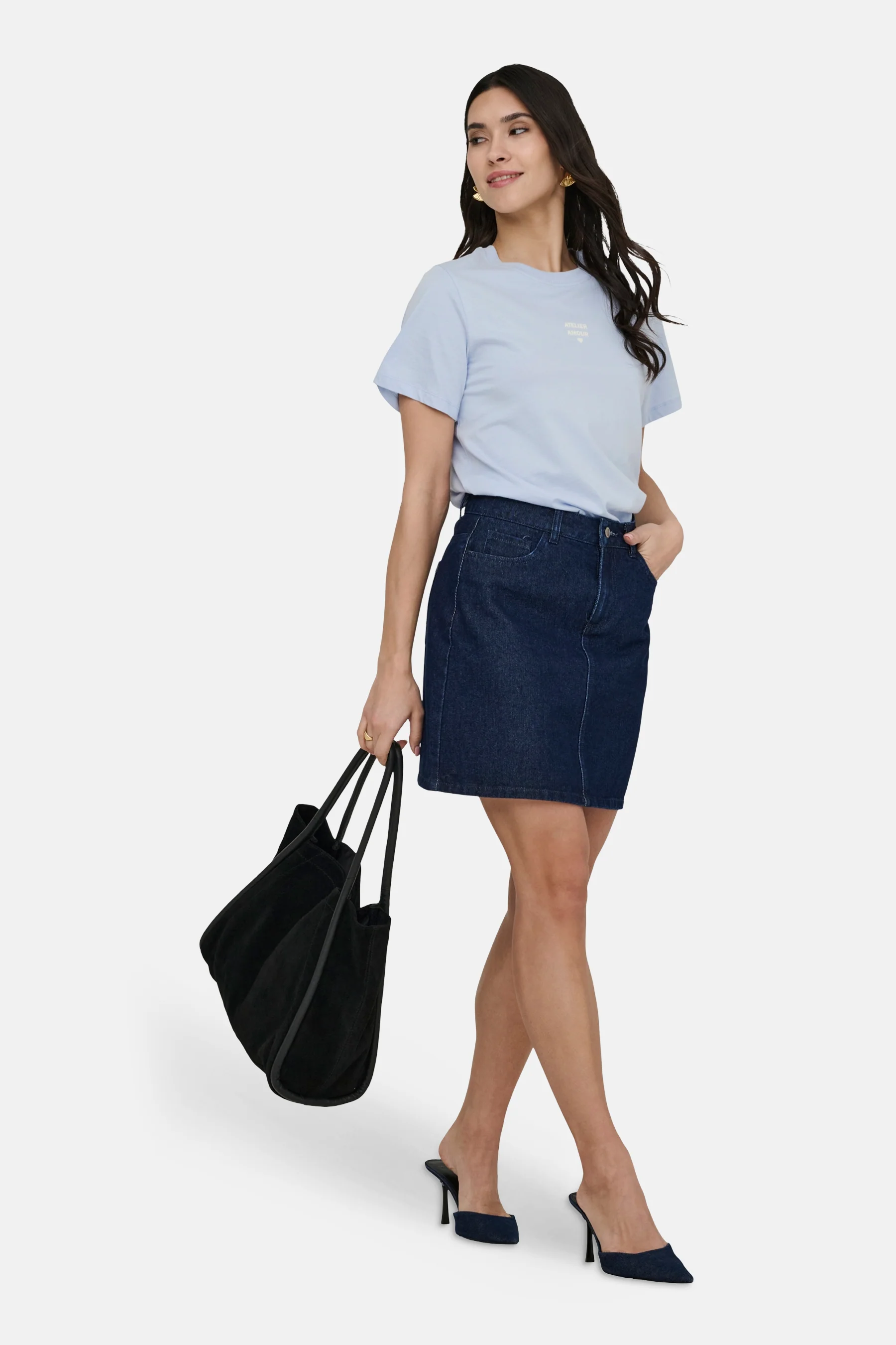 T-shirt - blauw - Image 2