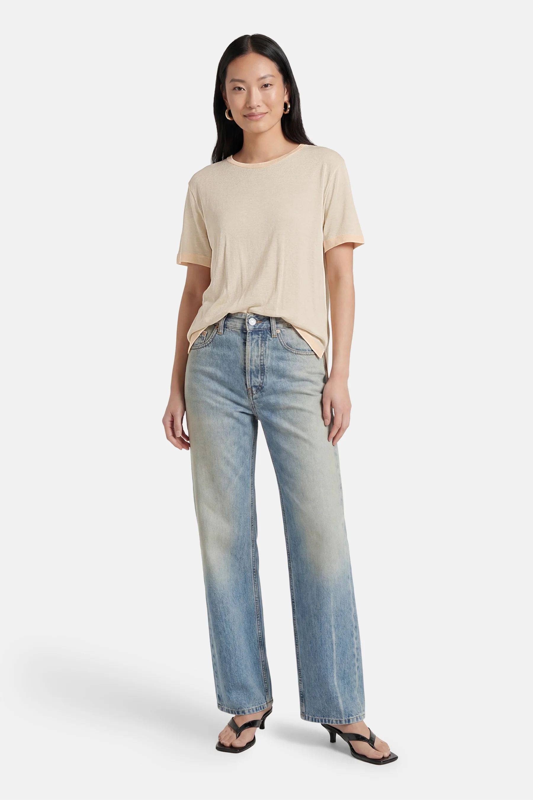 T-shirt met korte mouwen - ecru - Image 2