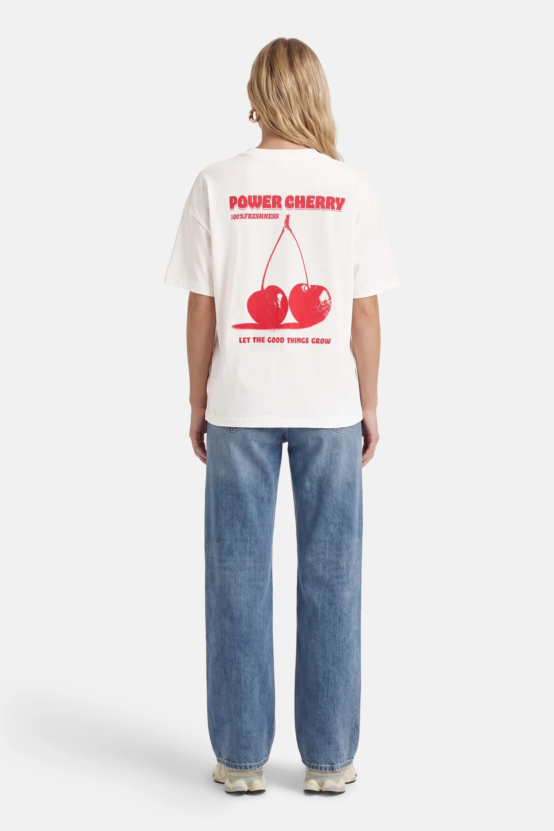 T-shirt met korte mouwen - Wit - Image 4