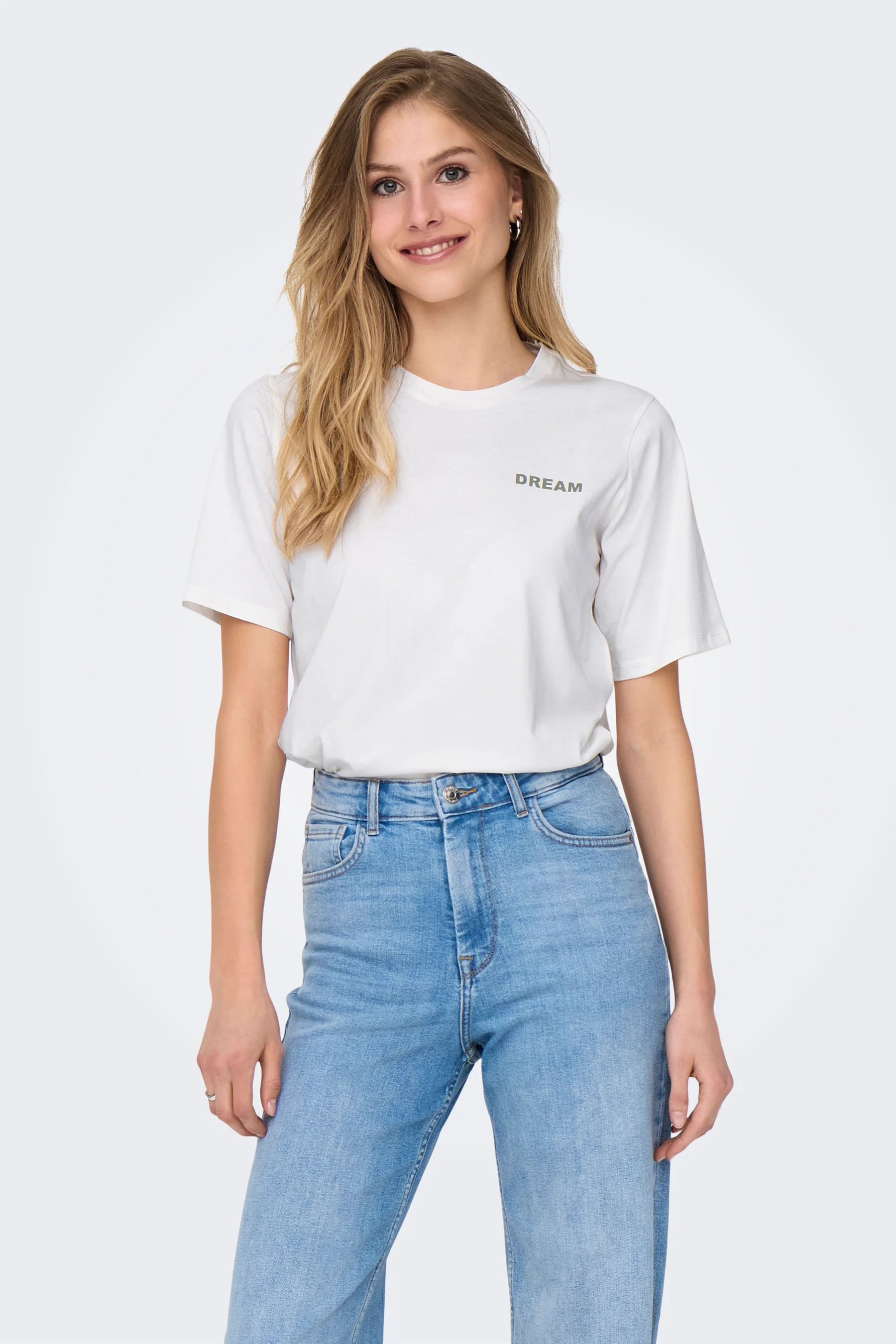 T-shirt met korte mouwen - wit