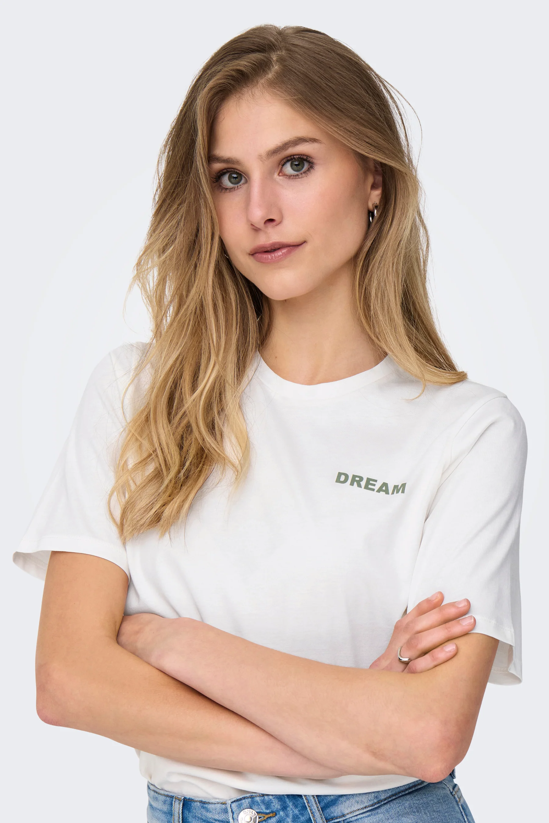 T-shirt met korte mouwen - wit - Image 5